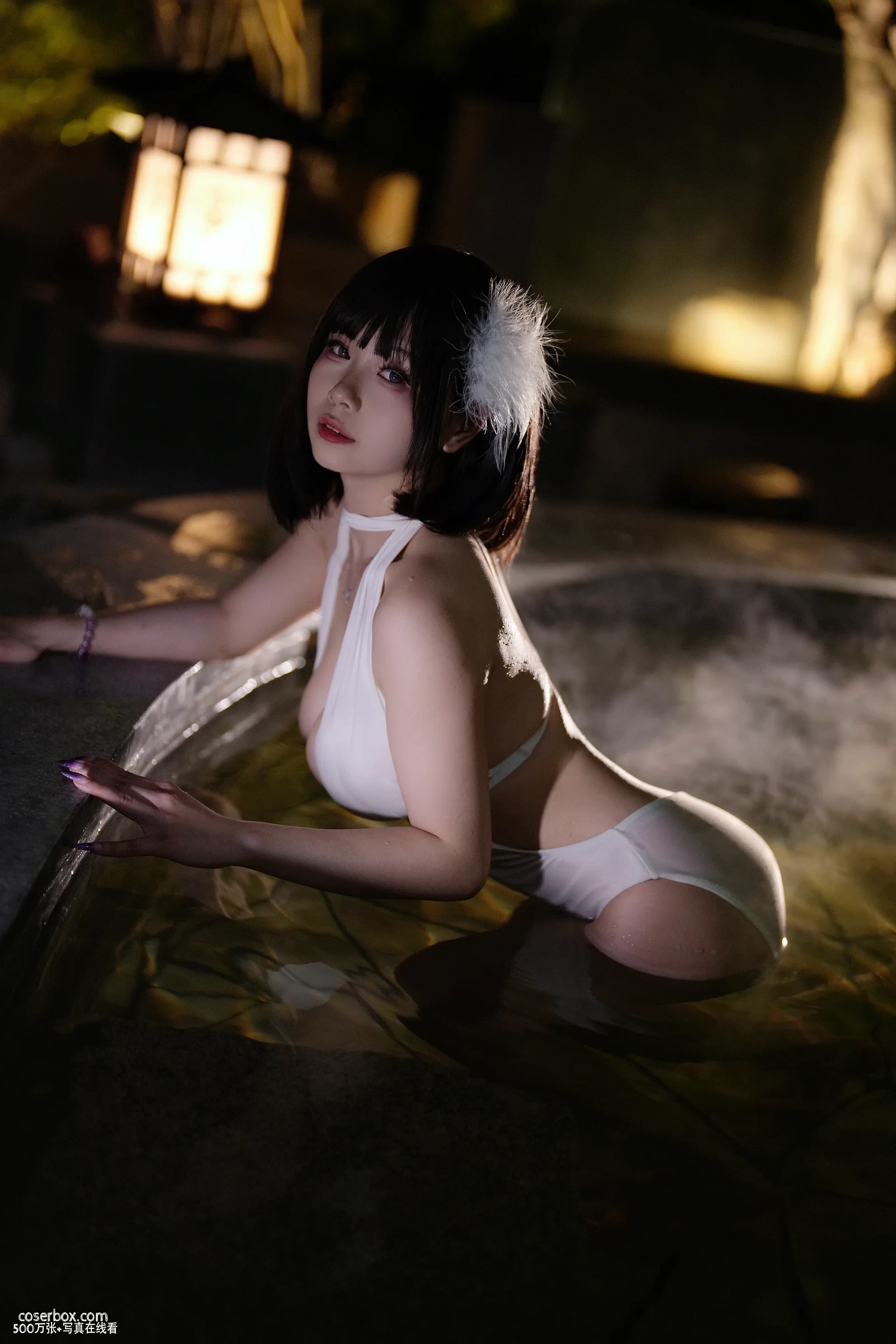 末夜787 NO.012 白色泳装 [23P 2V 743.93MB] - 在线看可下载原图