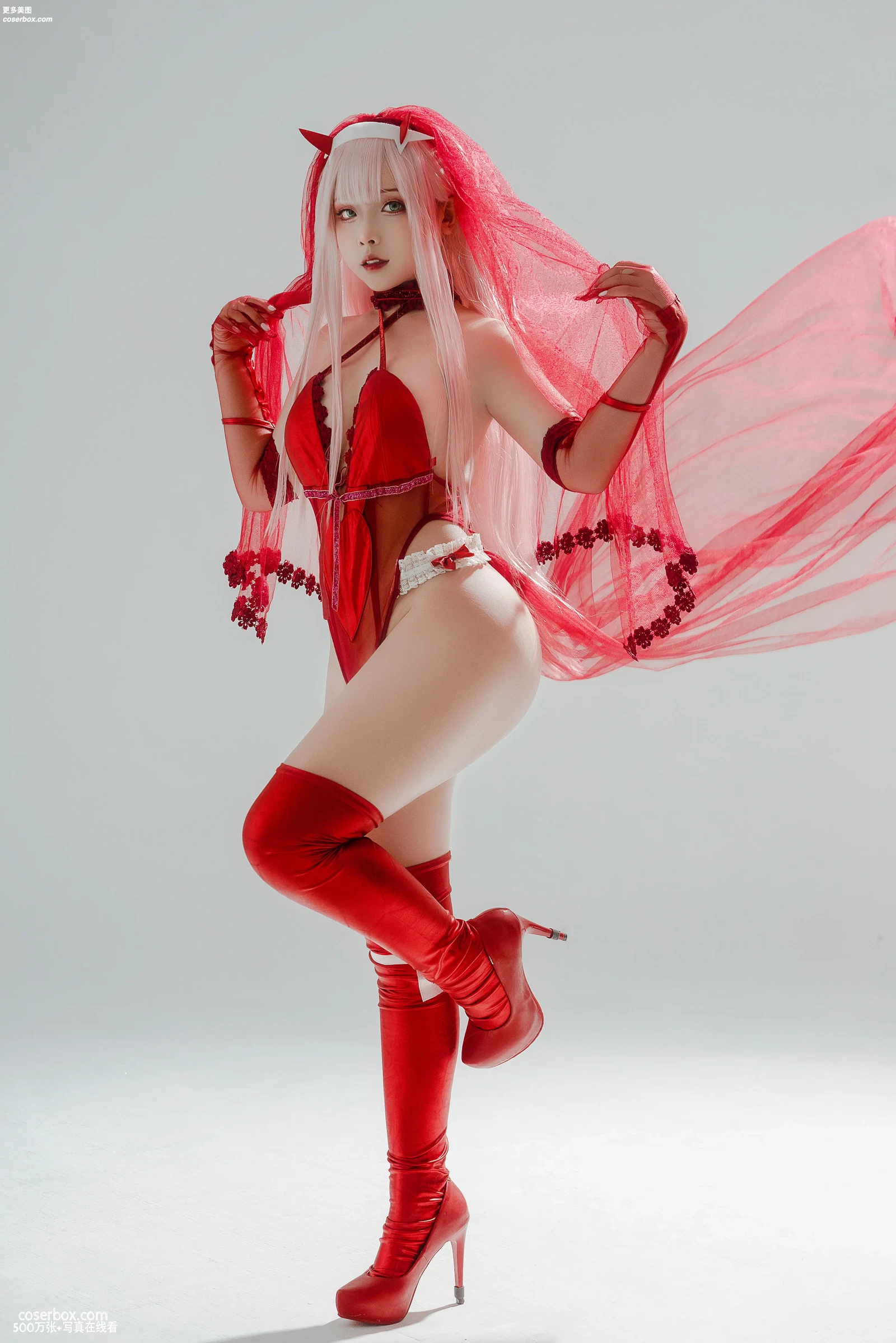 Sayo Momo NO.016 Zero Two Wedding Dress [21P 154.99MB] - 在线看可下载原图