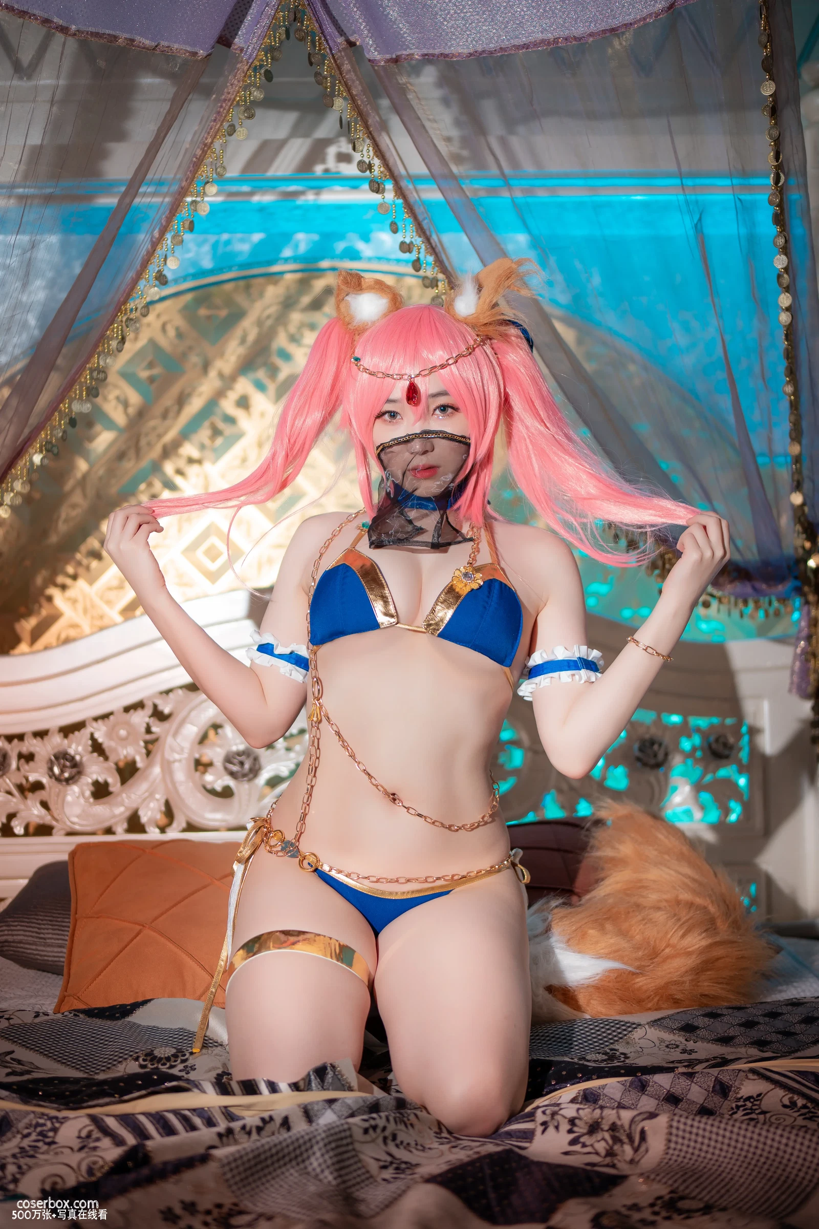 CreamSoda NO.003 Bambi Cosplay Tamamo&Kama [40P 492.66MB] - 在线看可下载原图