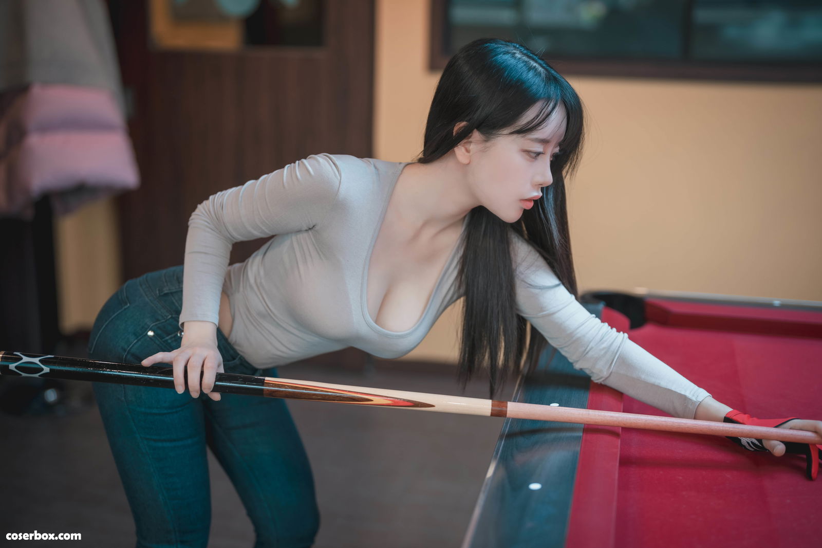 DJAWA NO.303 ZziZzi Billiards Girl [192P 3.55GB] - 在线看可下载原图