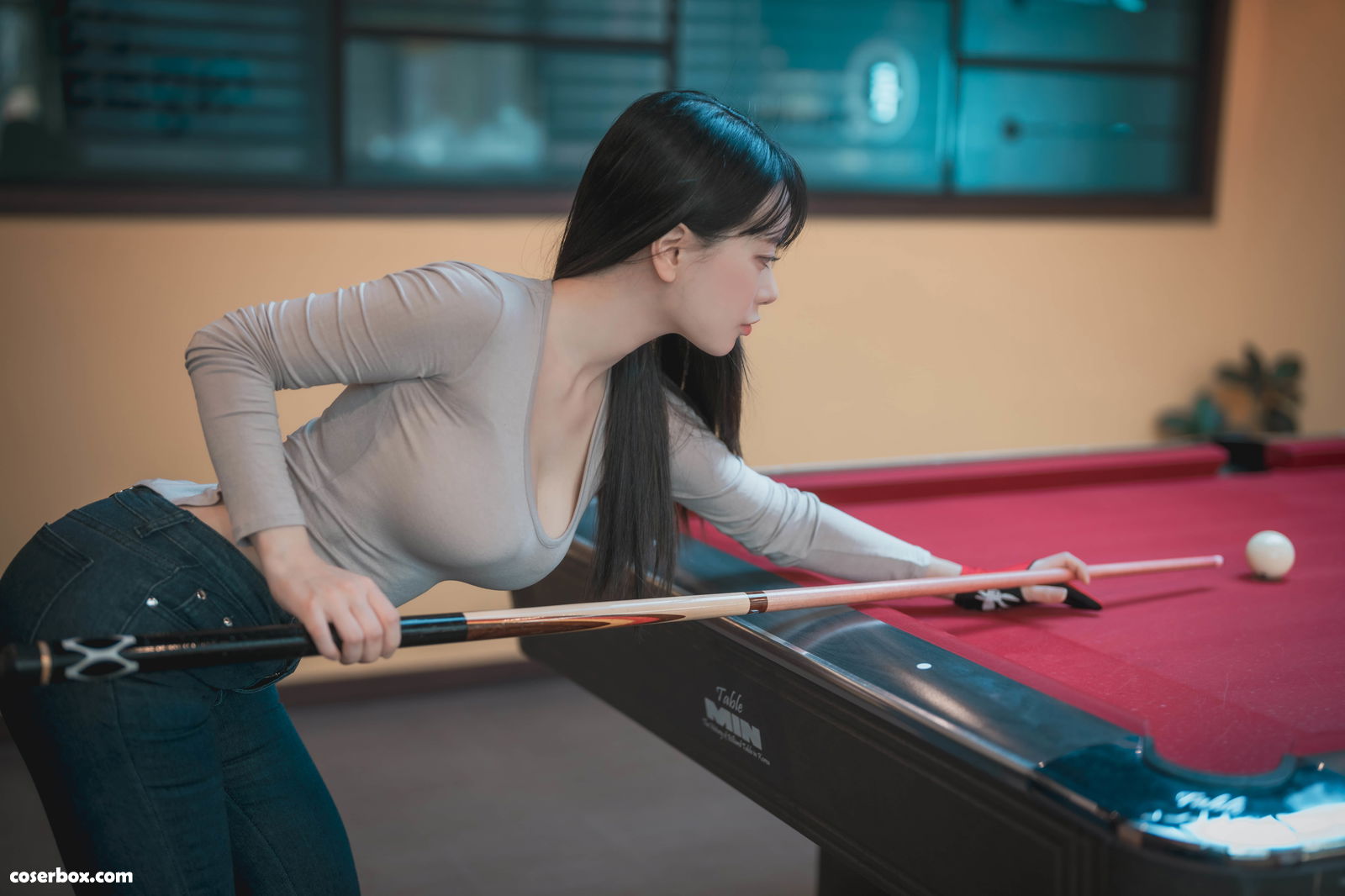 DJAWA NO.303 ZziZzi Billiards Girl [192P 3.55GB] - 在线看可下载原图