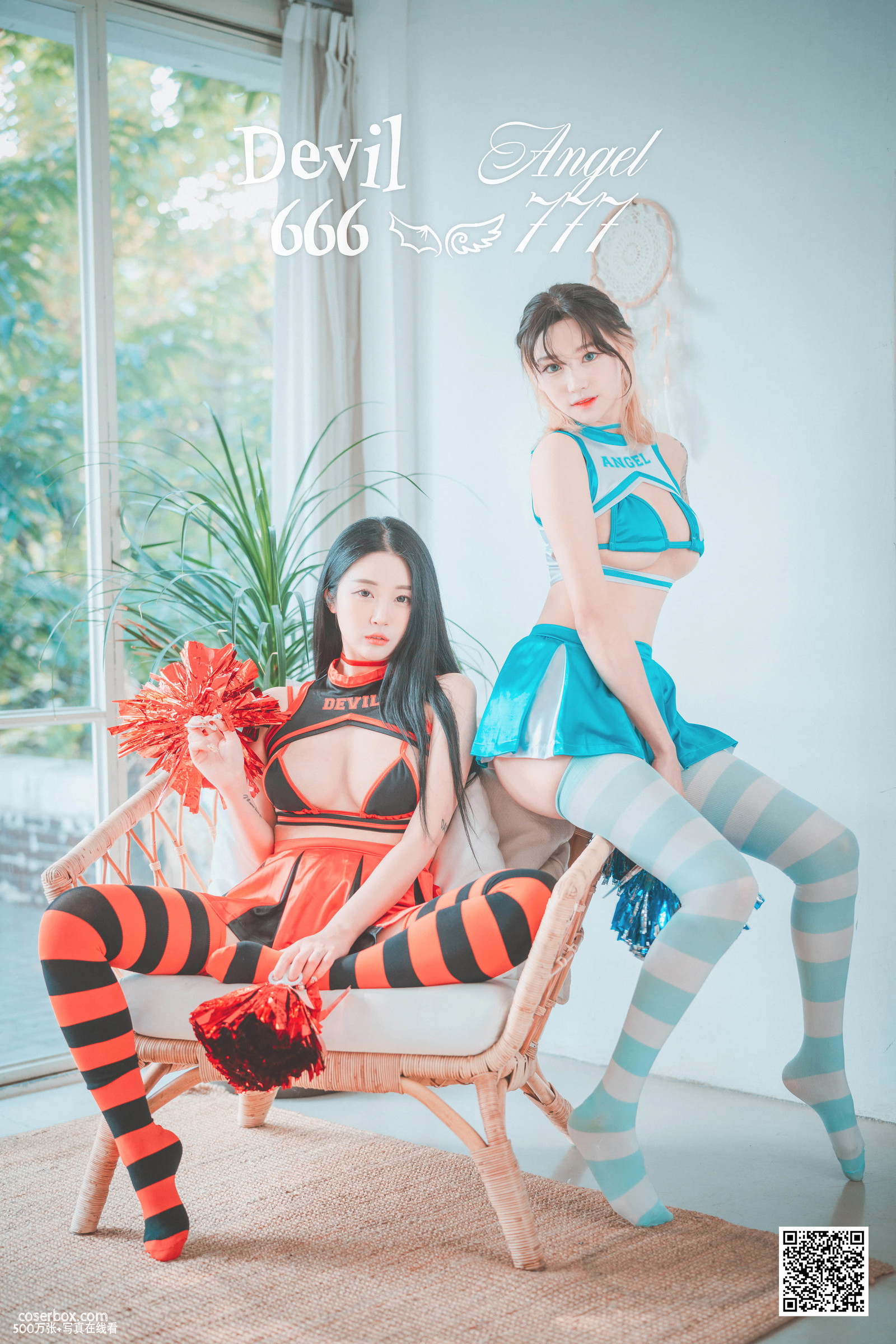 DJAWA NO.072 Bomi x Taeri Devil 666 & Angel 777 [81P 1.39GB] - 在线看可下载原图