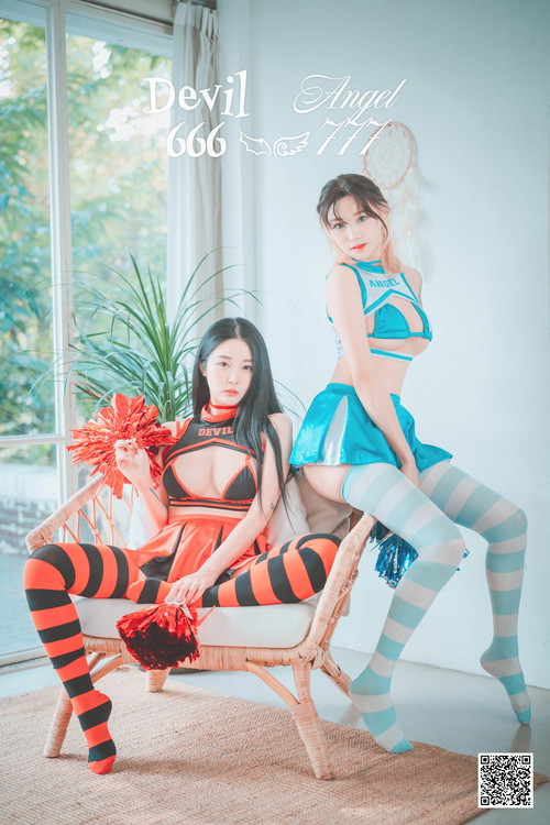 DJAWA NO.072 Bomi x Taeri Devil 666 & Angel 777 [81P 1.39GB] - 在线看可下载原图