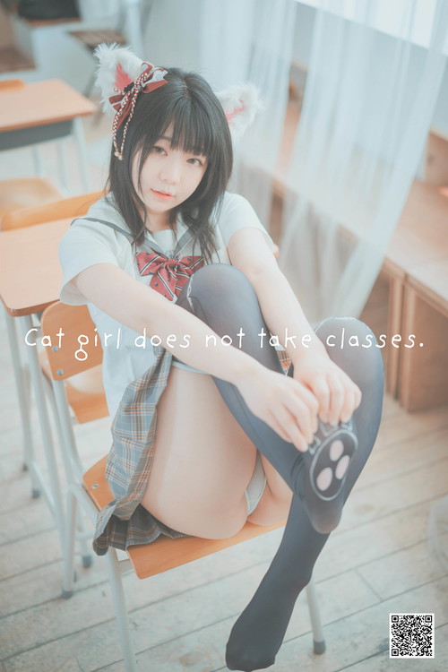 DJAWA NO.235 Pian Cat girl doesn't take classes [23P 201.17MB] - 在线看可下载原图