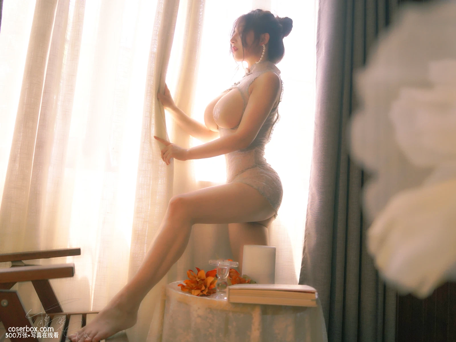 樱晚gigi NO.113 拂动了谁的窗纱 - 在线看可下载原图