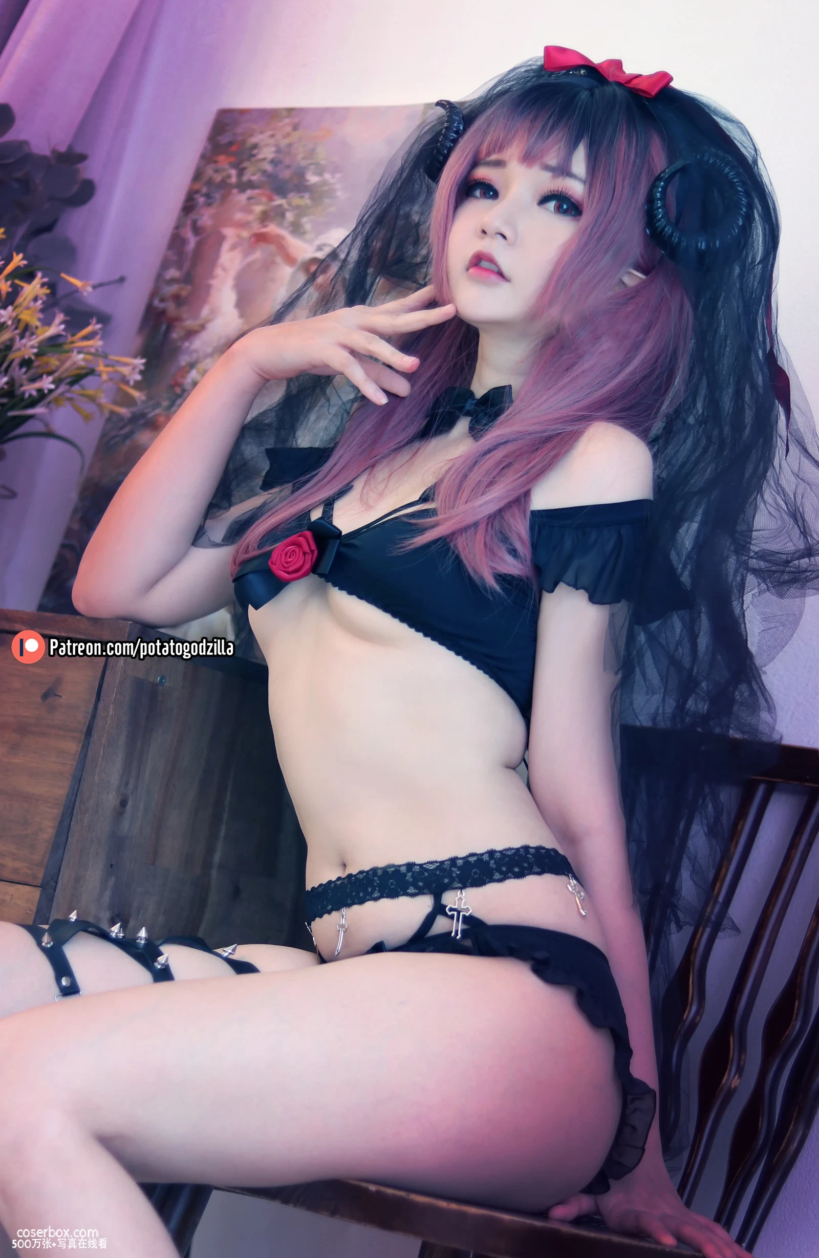 Potato Godzilla NO.045 Lil Devil Bride 恶魔新娘 - 在线看可下载原图
