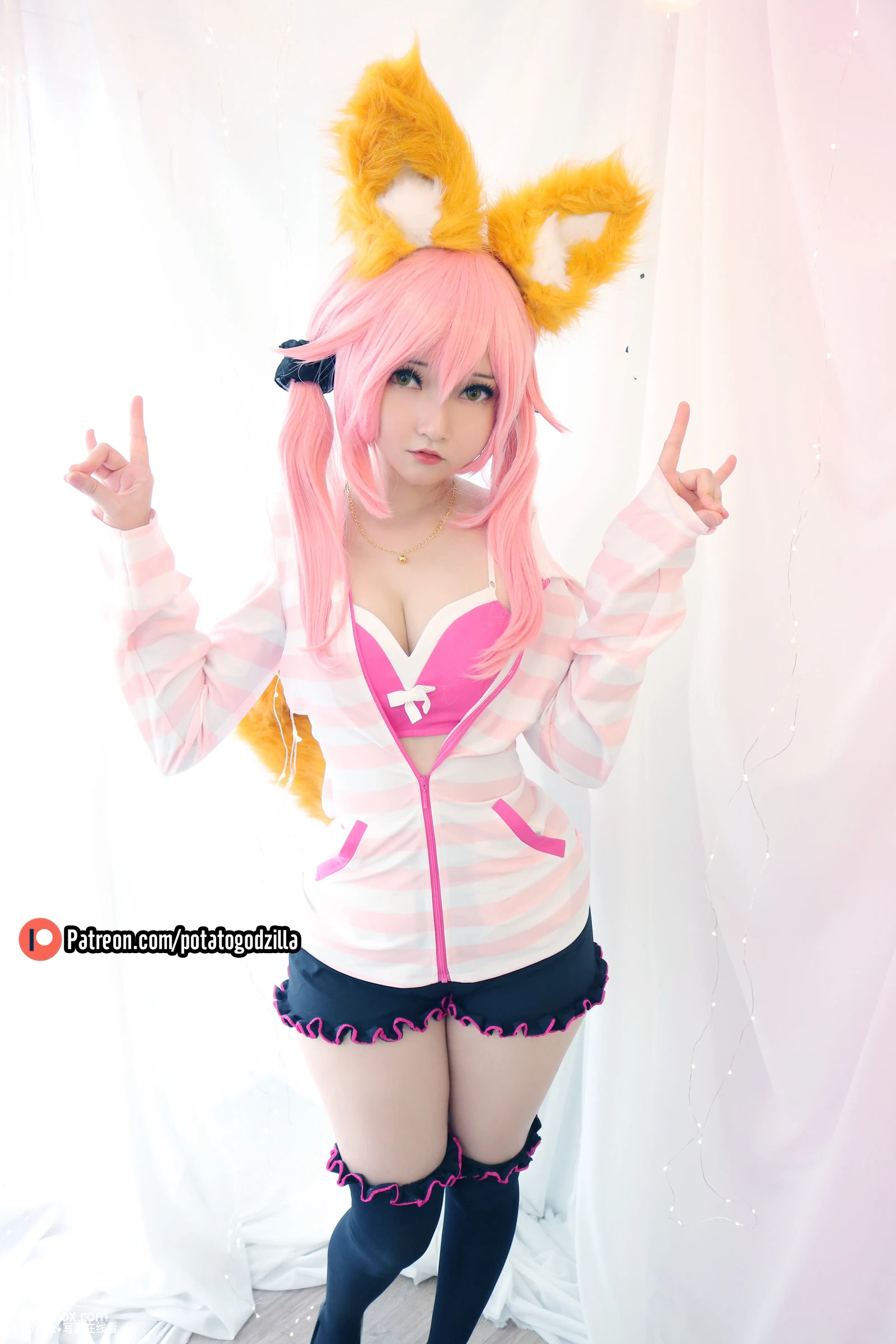 Potato Godzilla NO.051 Tamamo School Uniform 玉藻前校服 - 在线看可下载原图