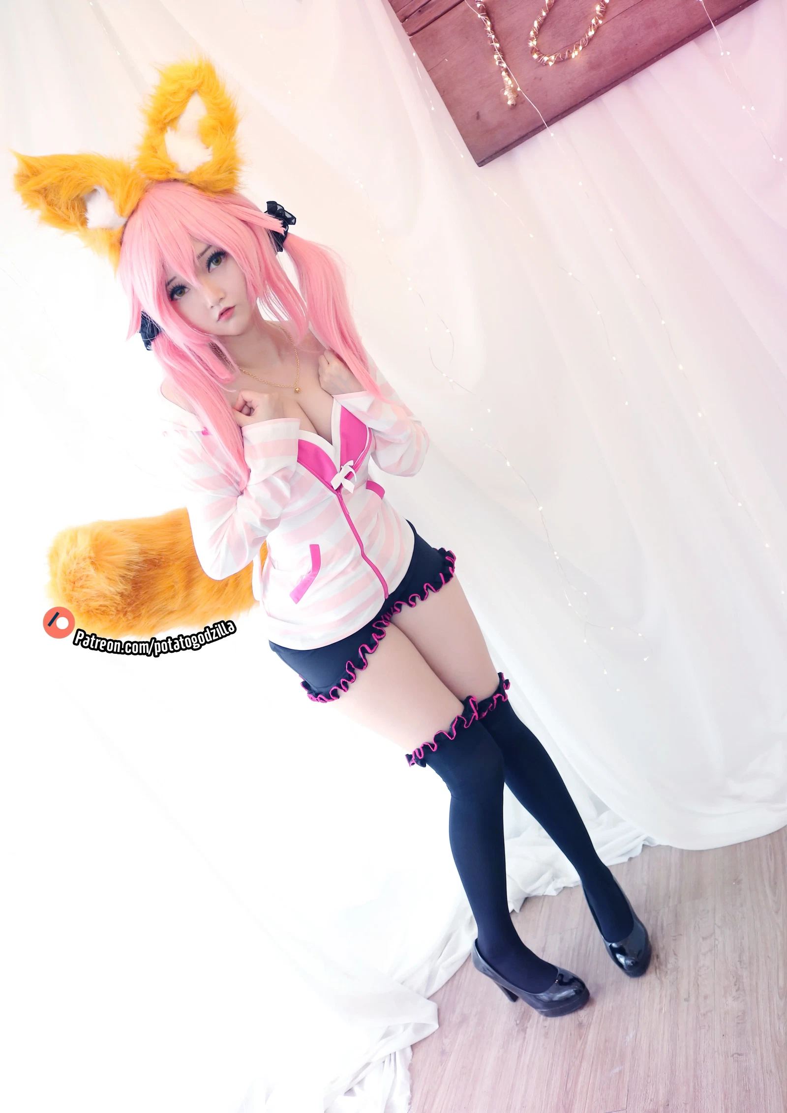 Potato Godzilla NO.051 Tamamo School Uniform 玉藻前校服 - 在线看可下载原图