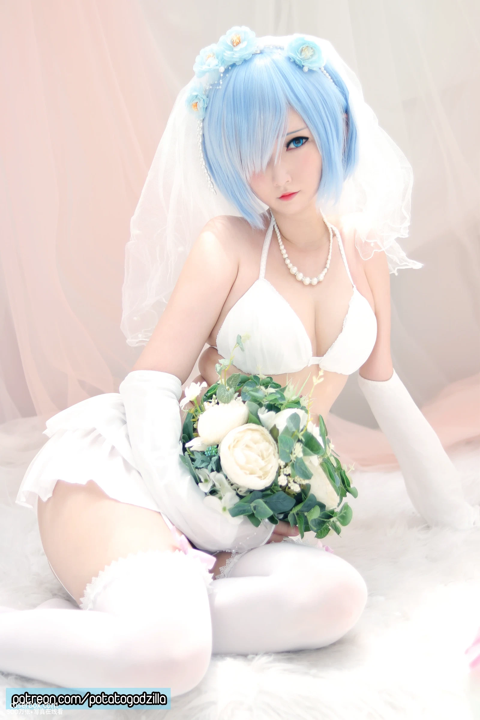 Potato Godzilla NO.060 Bride Rem - 在线看可下载原图