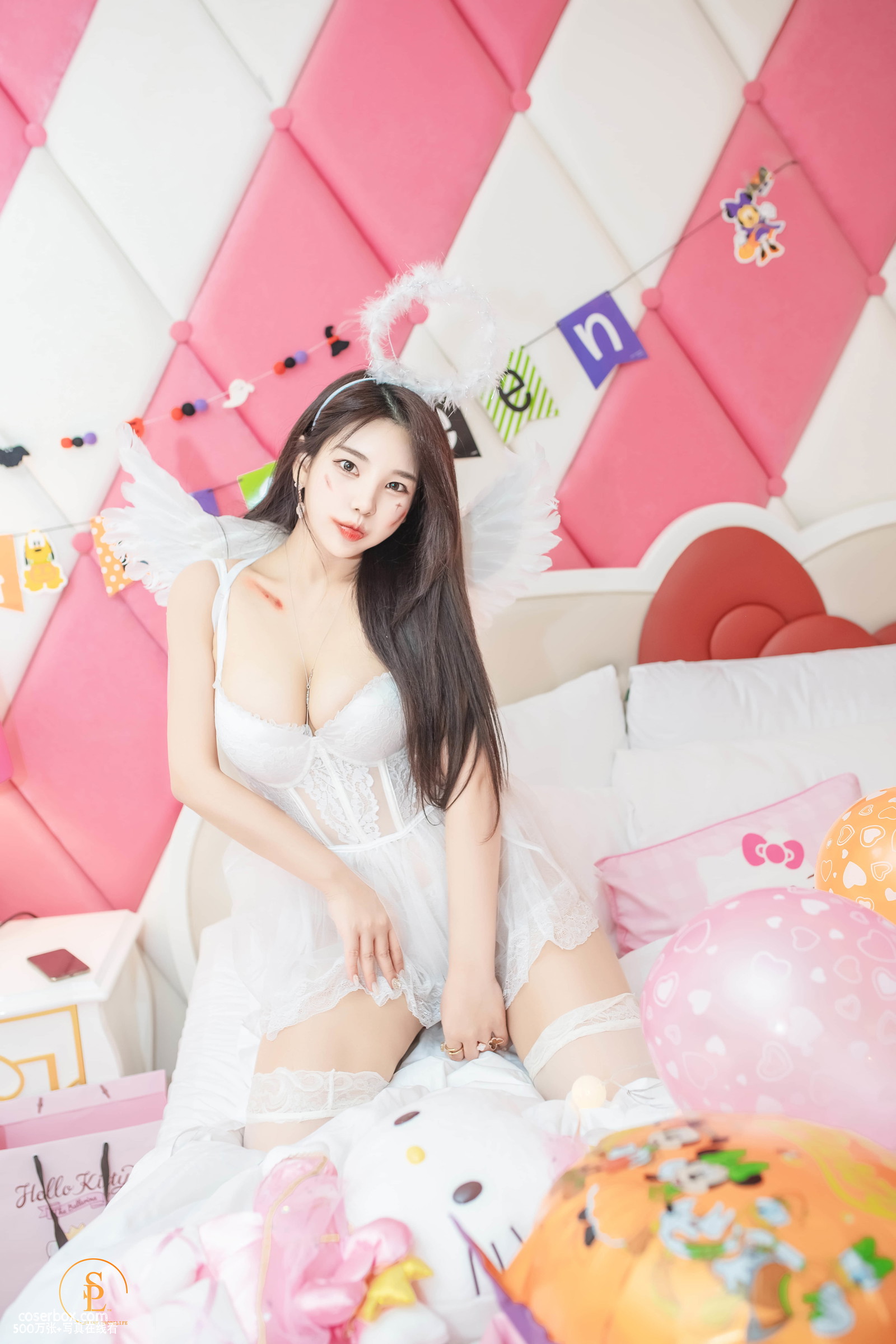 Zzyuri (쮸리) NO.023 [SAINT Photolife] Vol.16 Pink Halloween 万圣节前夕 - 在线看可下载原图