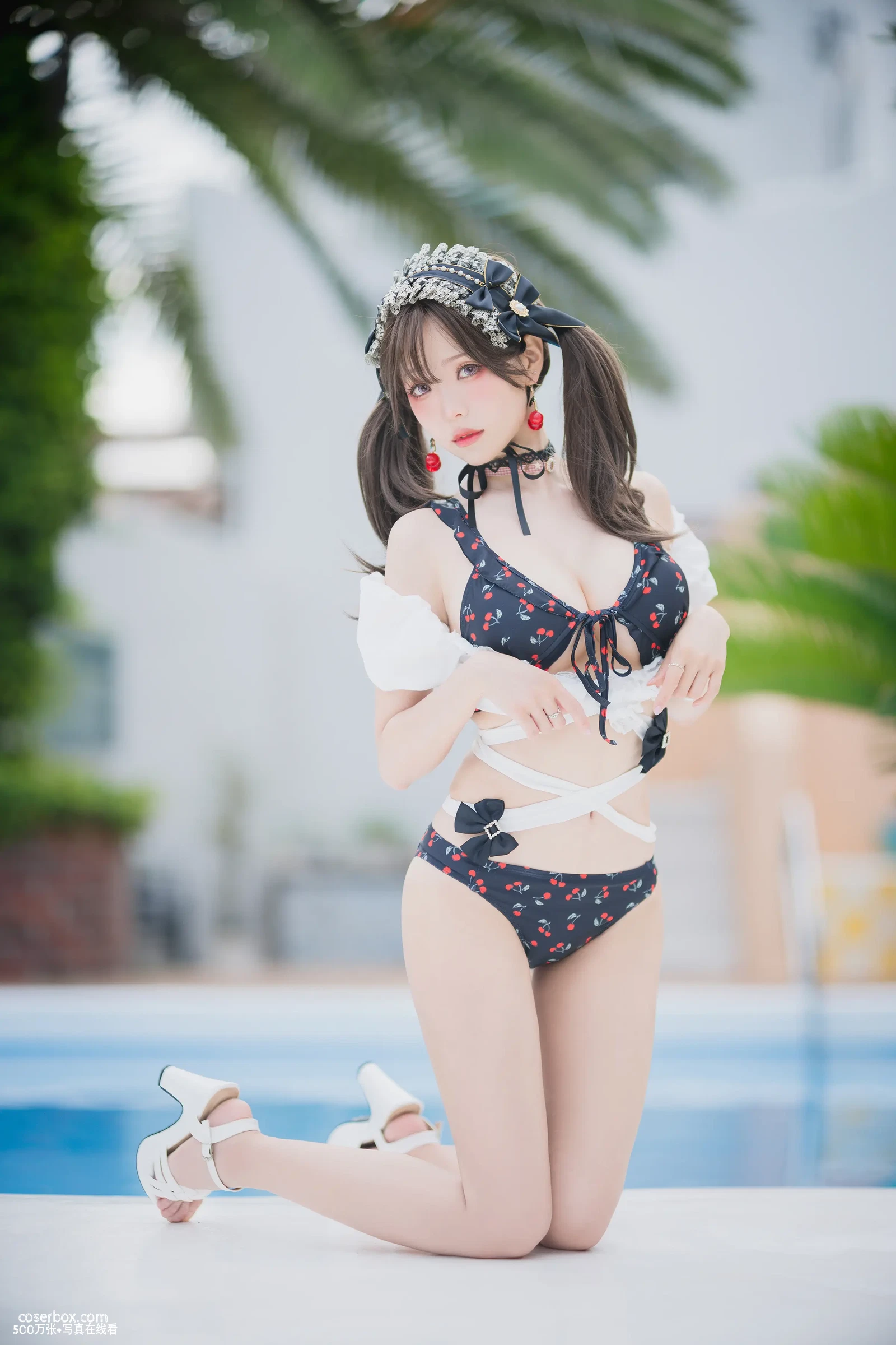 ElyEE子 NO.104 2023.august B-櫻桃地雷系少女 Cherry Ground Mine Girl [22P-77MB] - 在线看可下载原图