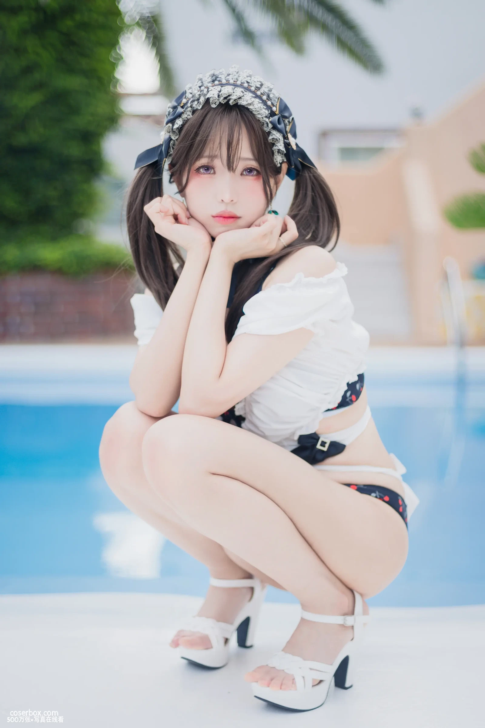 ElyEE子 NO.104 2023.august B-櫻桃地雷系少女 Cherry Ground Mine Girl [22P-77MB] - 在线看可下载原图