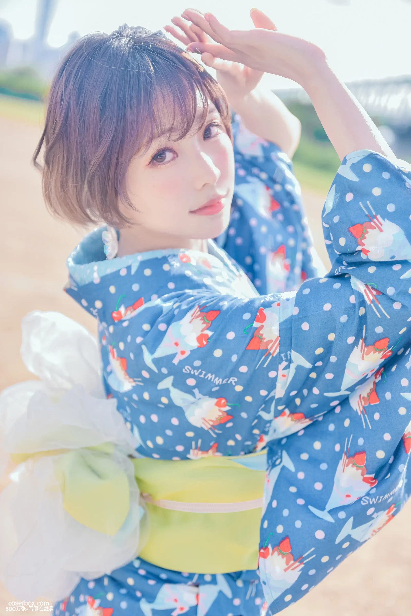 ElyEE子 NO.105 2023.august A-聖代浴衣 Sundae Yukata [28P-129MB] - 在线看可下载原图
