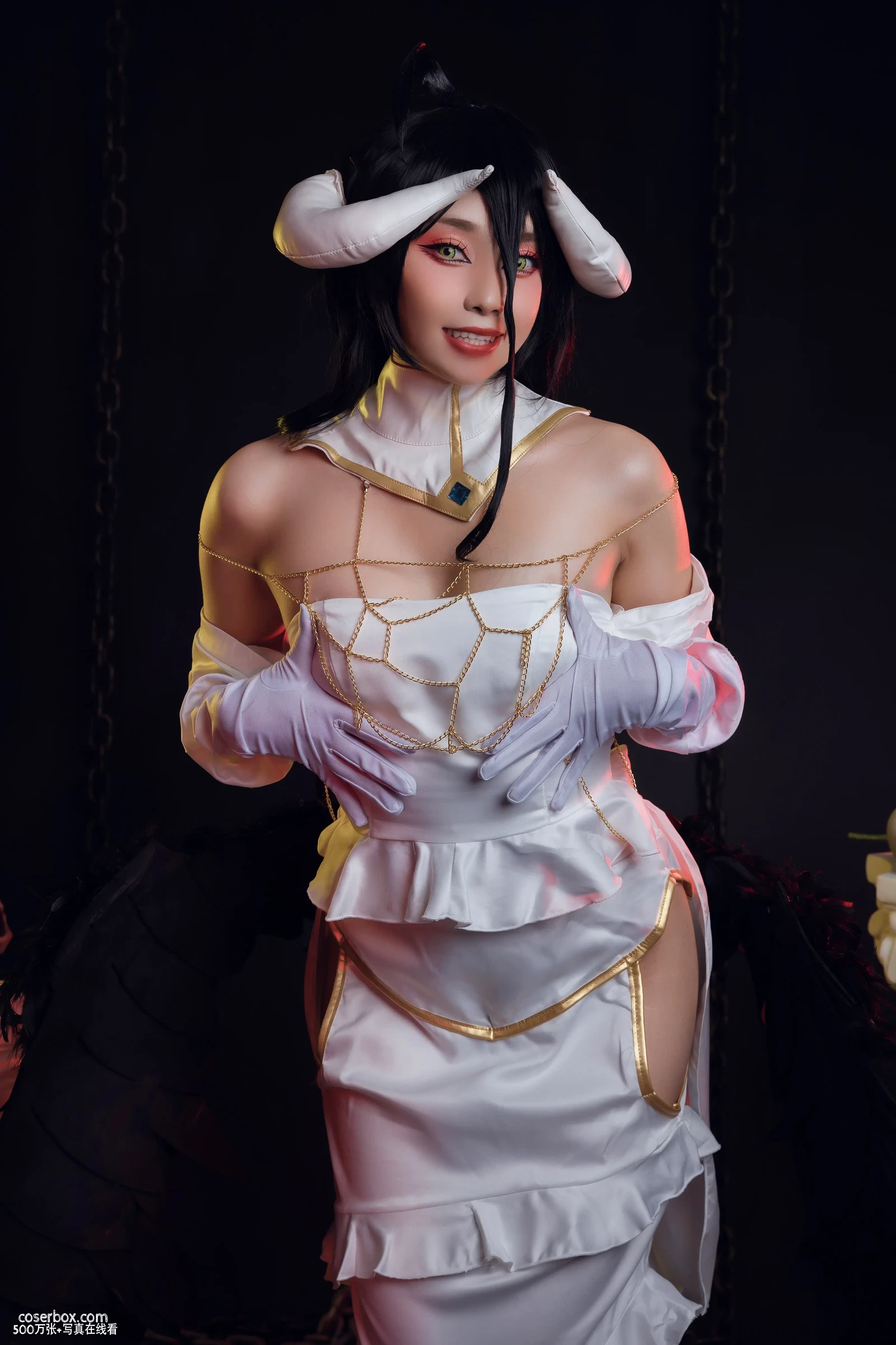 Asagi Kawaii NO.001 Albedo 雅儿贝德 - 在线看可下载原图