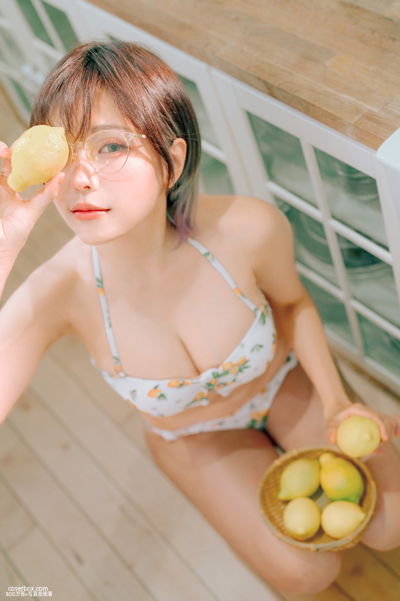 ElyEE子 NO.107 2023.august C-檸檬泳裝 Lemon Swimsuit  - 在线看可下载原图