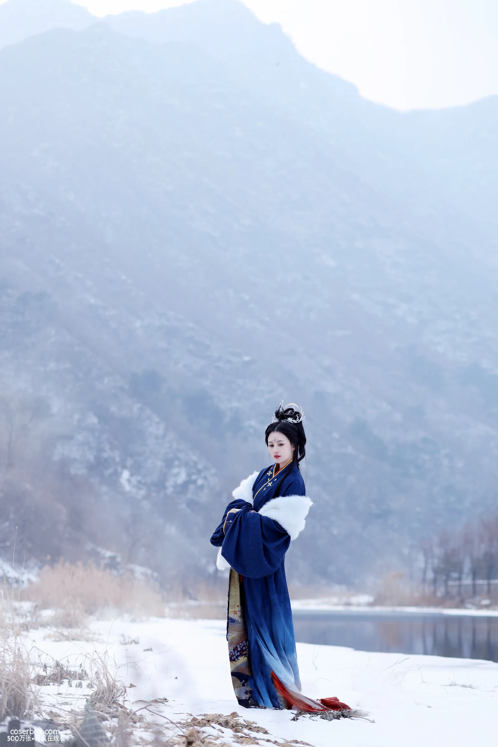 [YITUYU艺图语] 2022.06.05 NO.1486 雪山山神 青霜鹅 [21P-302MB] - 在线看可下载原图