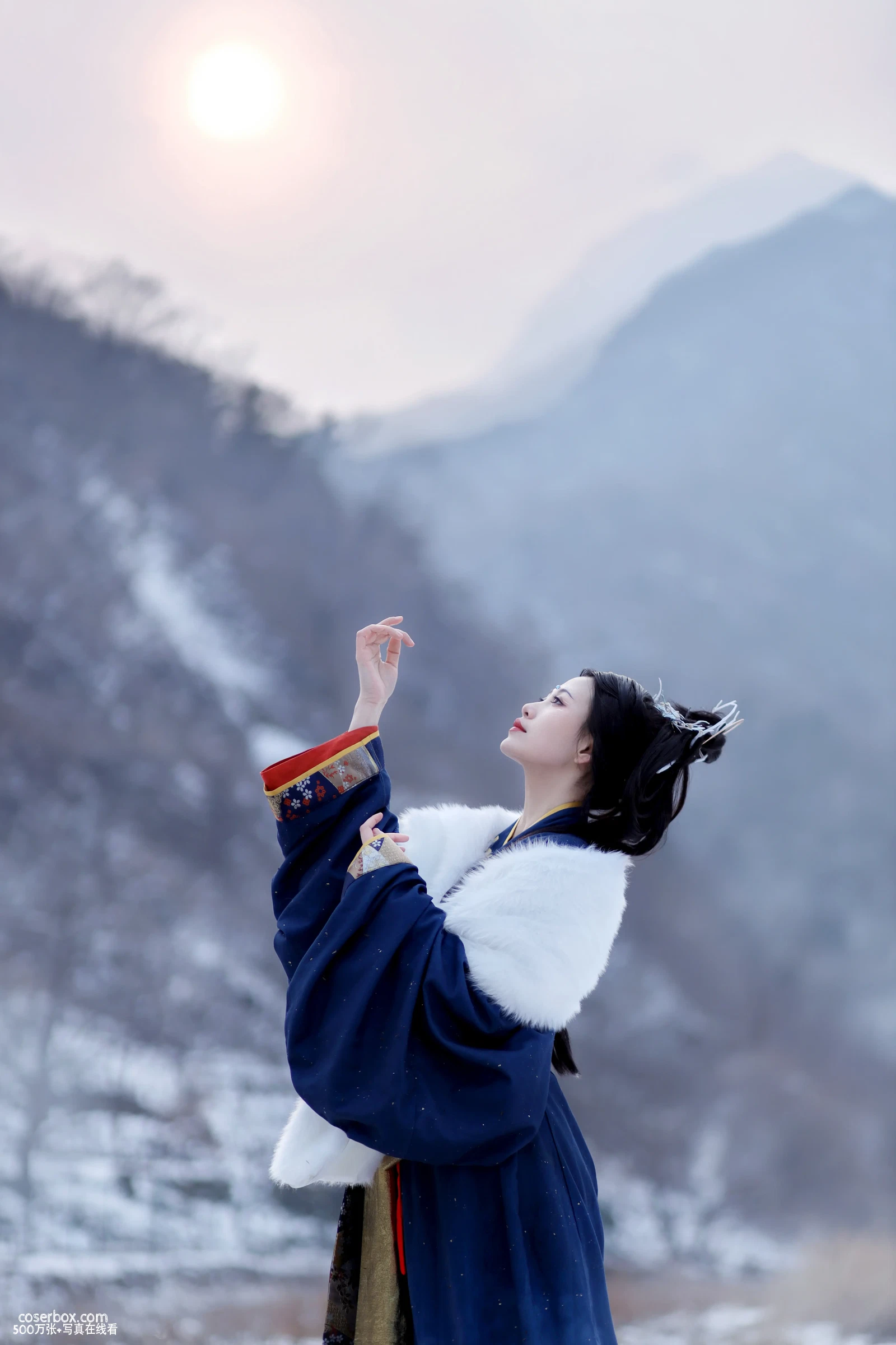[YITUYU艺图语] 2022.06.05 NO.1486 雪山山神 青霜鹅 [21P-302MB] - 在线看可下载原图