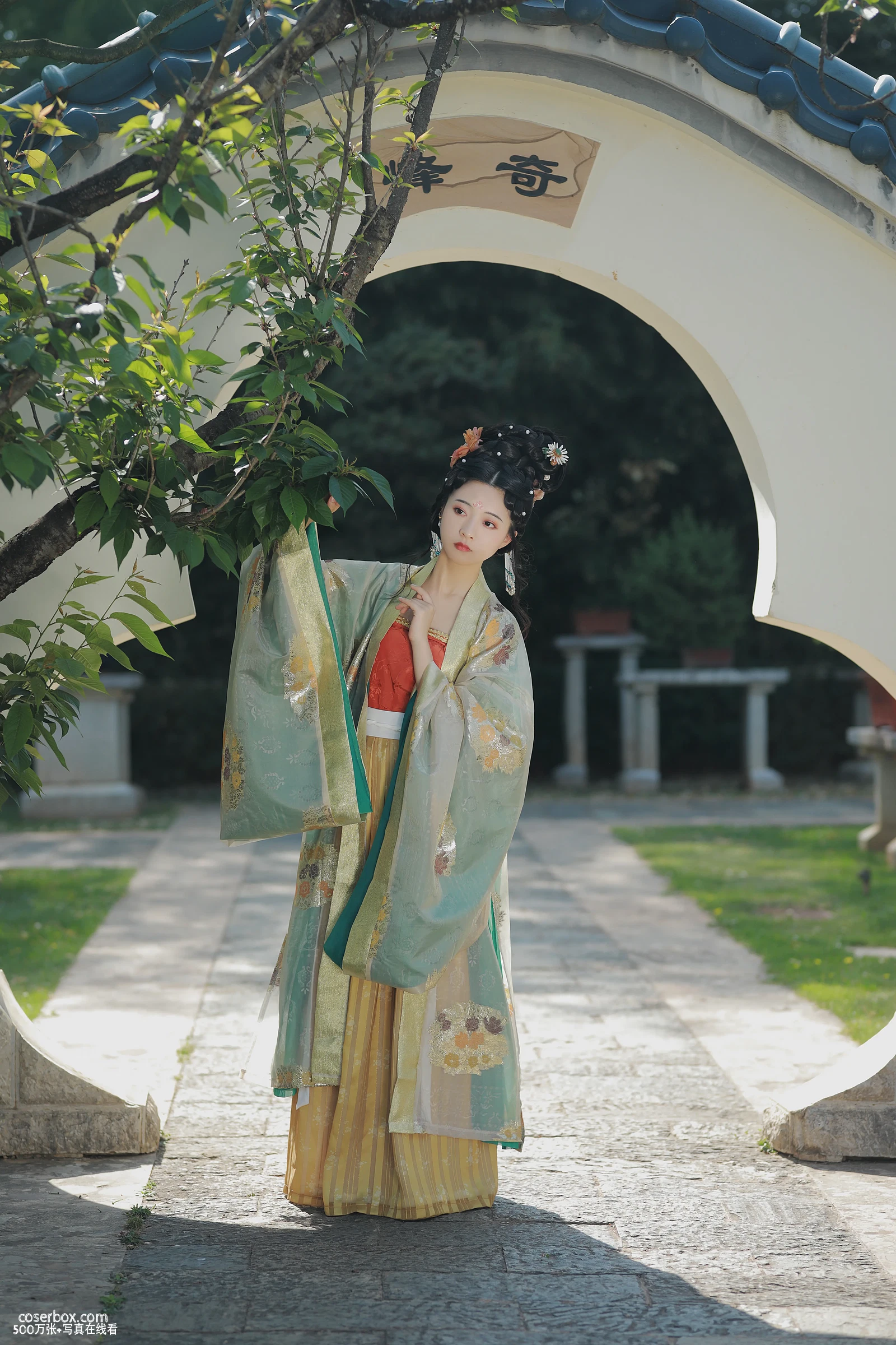[YITUYU艺图语] 2022.06.06 NO.1496 只此青绿 YunFleur [22P-426MB] - 在线看可下载原图