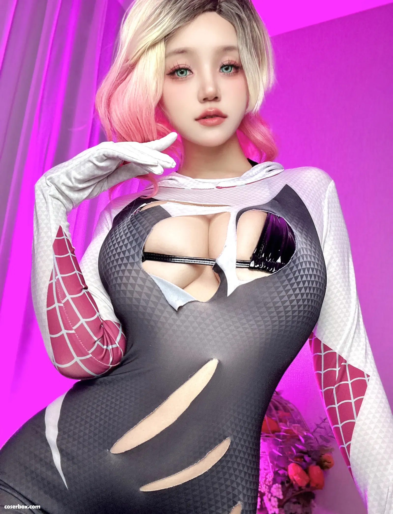 小仓千代w NO.068 Spider Gwen 蜘蛛格温 - 在线看可下载原图