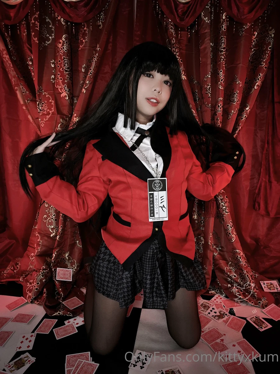 KittyxKum NO.001 Yumeko Jabami 蛇喰夢子清新版 - 在线看可下载原图