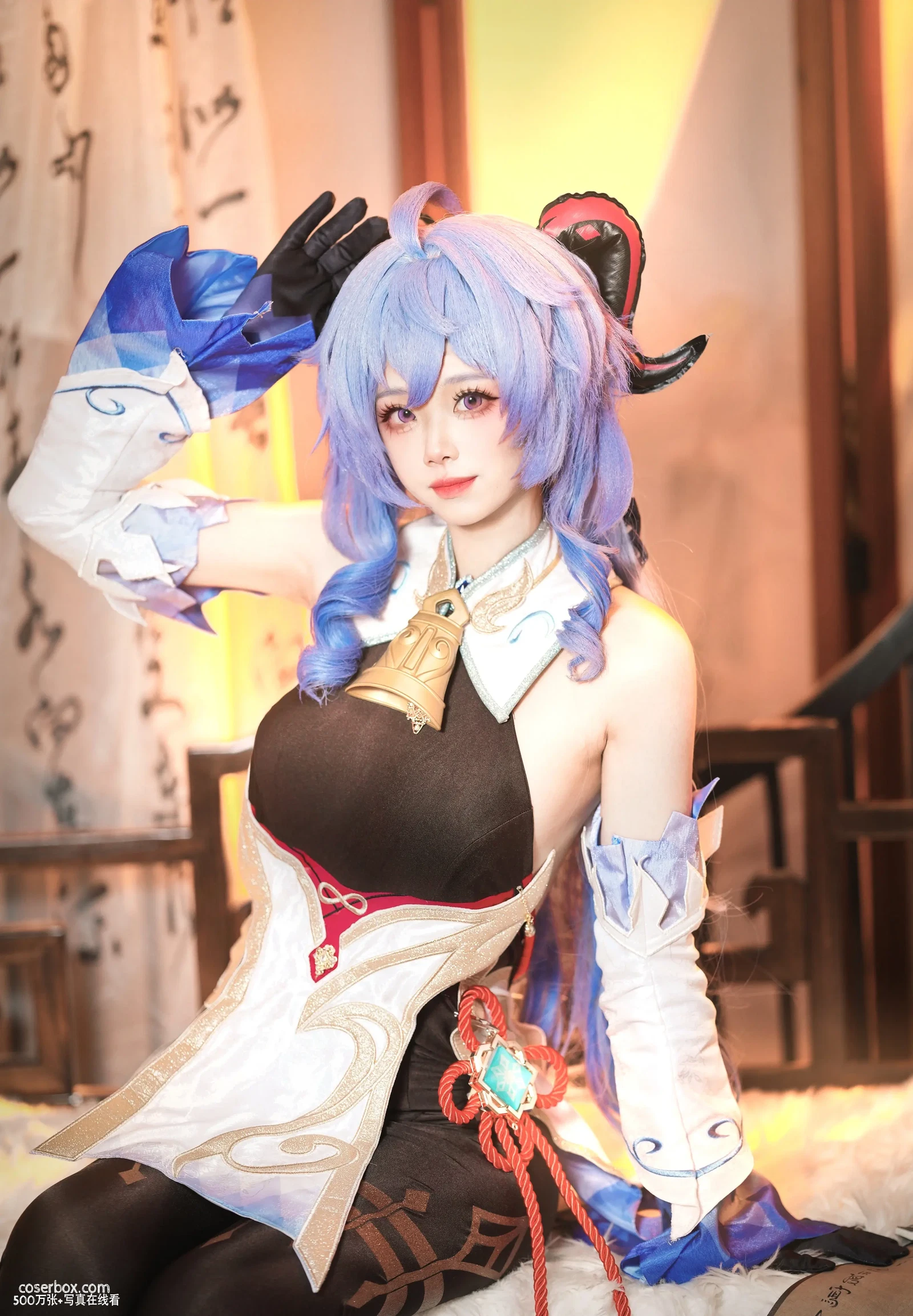 琉璃璃Ruri 2023.10.23 甘雨女仆 - 在线看可下载原图
