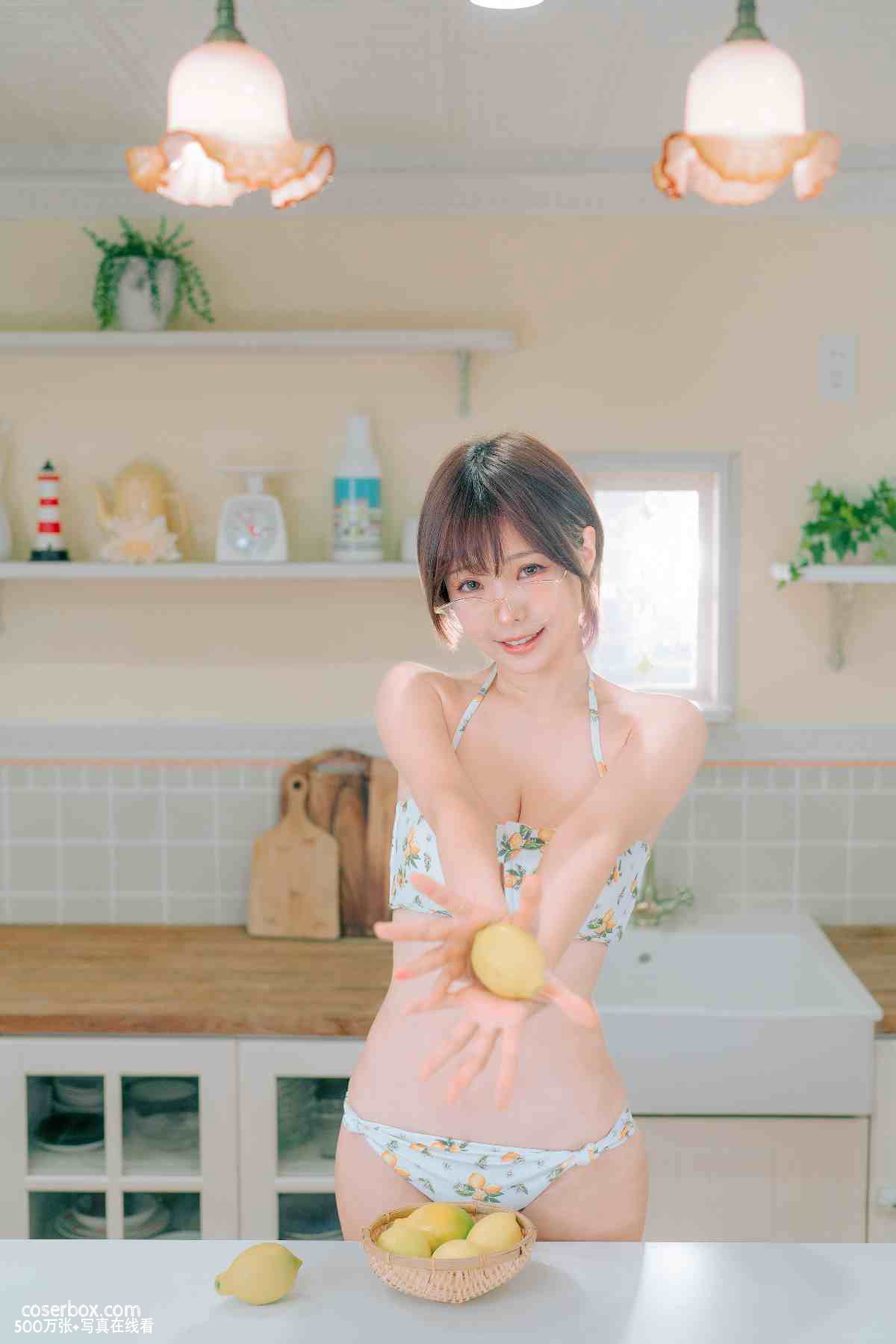 ElyEE子 - NO.124 2023.august C-檸檬泳裝 Lemon Swimsuit - 在线看可下载原图