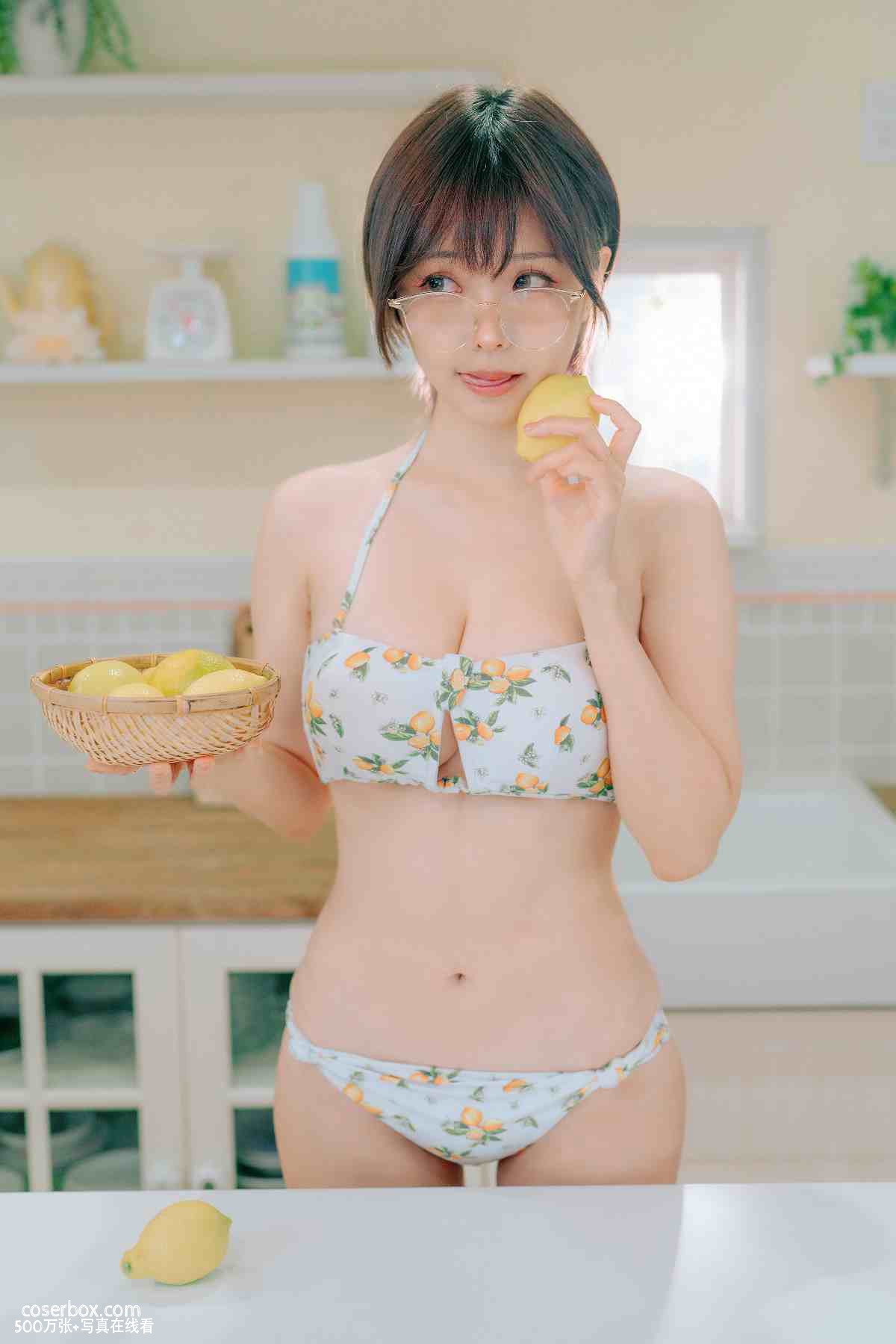 ElyEE子 - NO.124 2023.august C-檸檬泳裝 Lemon Swimsuit - 在线看可下载原图