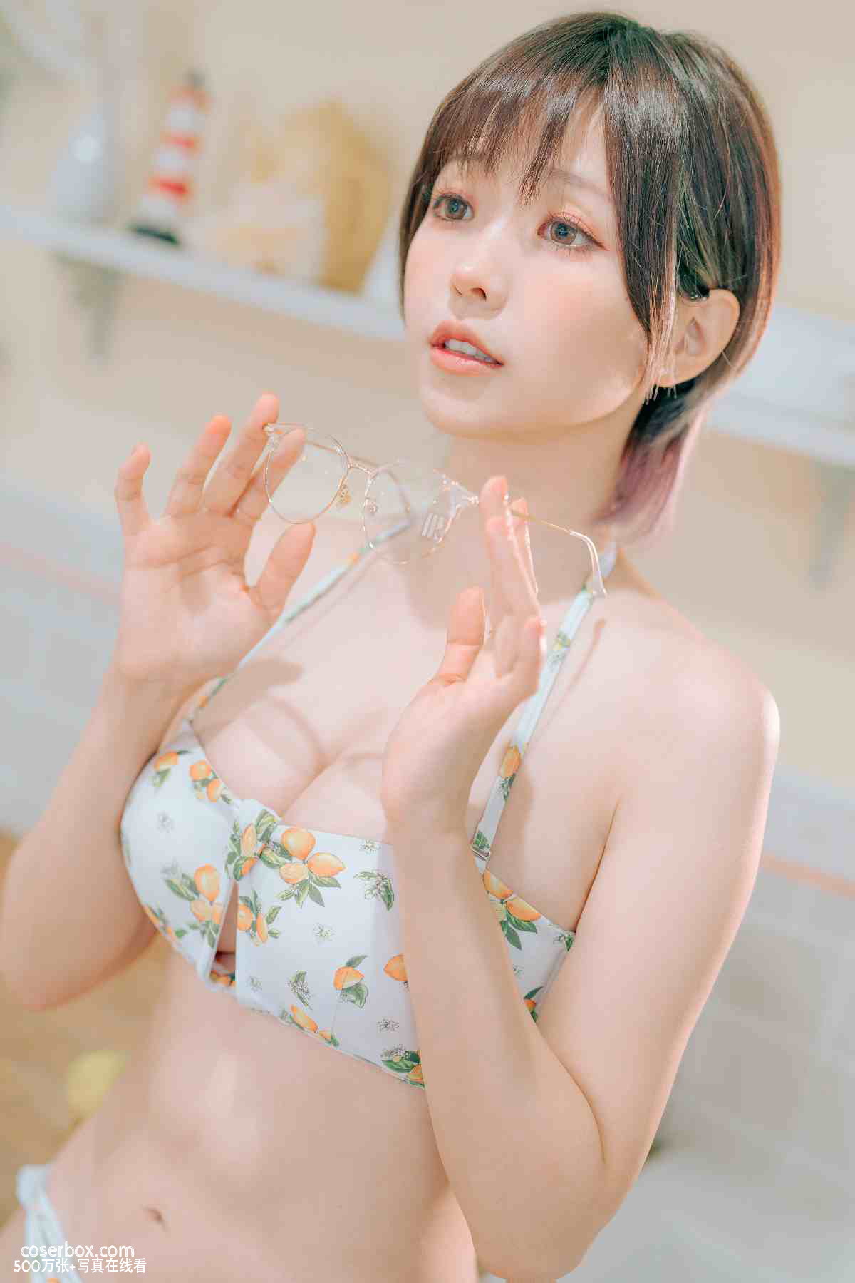 ElyEE子 - NO.124 2023.august C-檸檬泳裝 Lemon Swimsuit - 在线看可下载原图