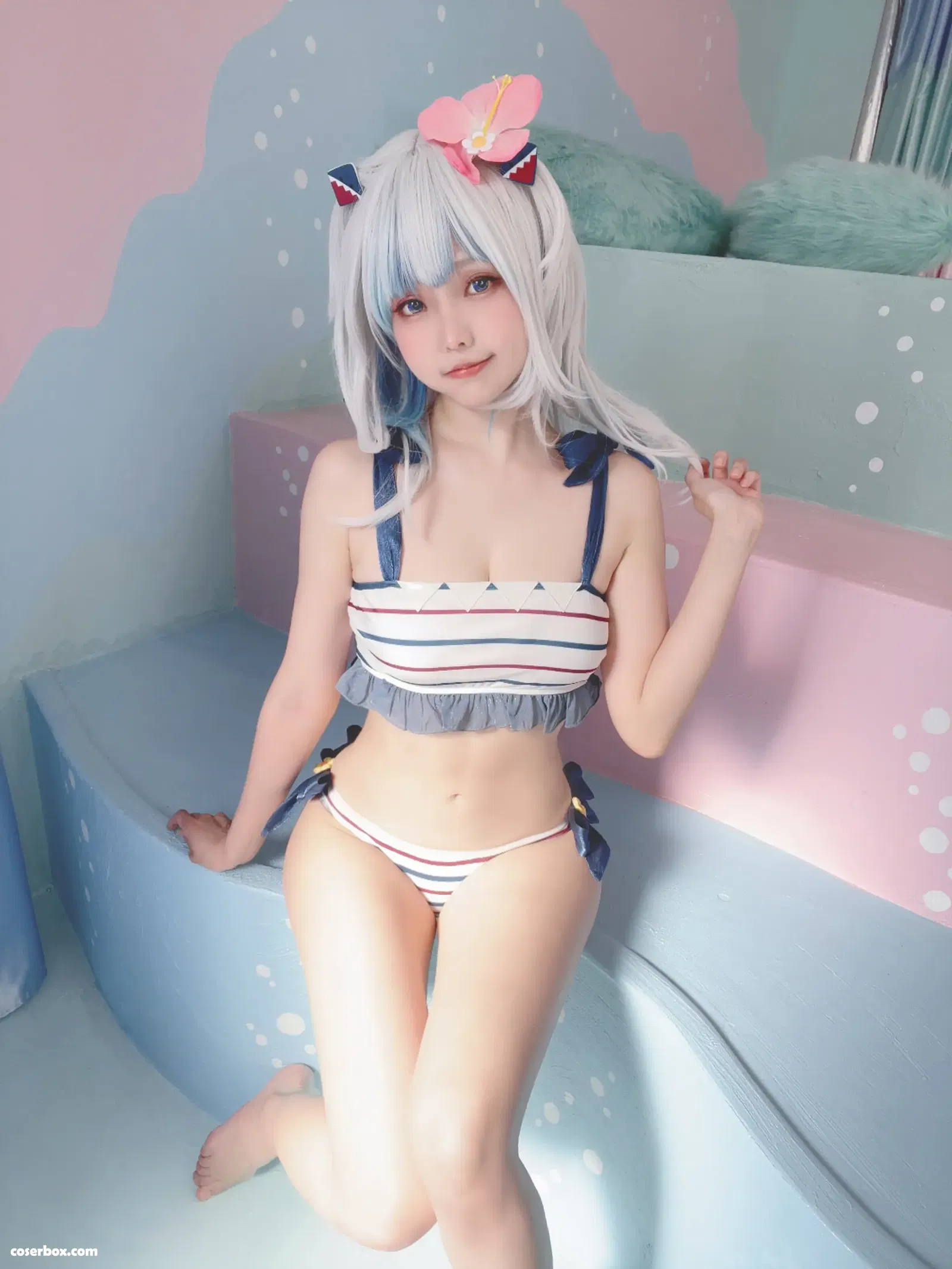 ElyEE子 2023.11.04 Gawr Gura Swimsuit - 在线看可下载原图