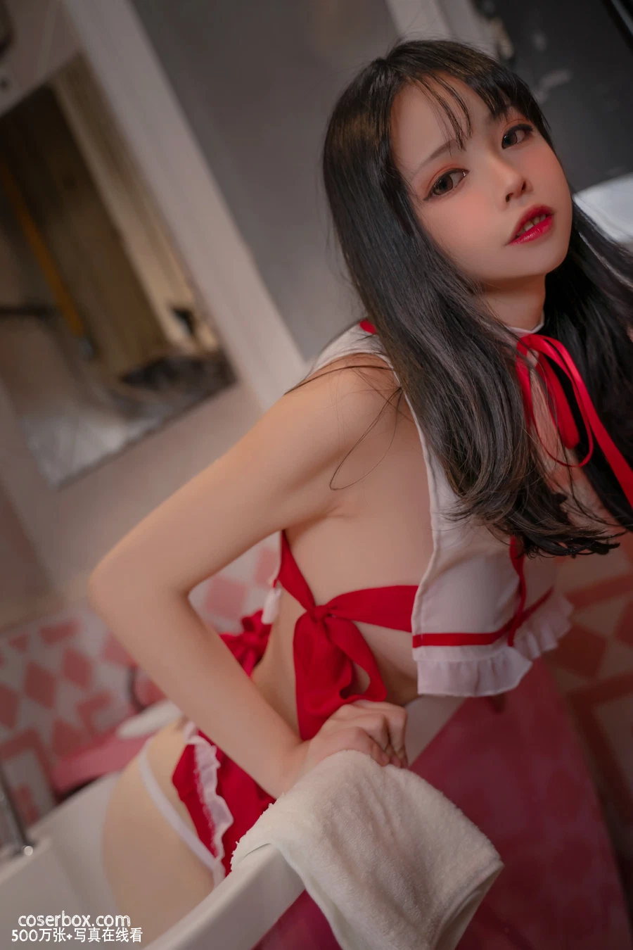可可老师 2023.11.13 入浴巫女 - 在线看可下载原图