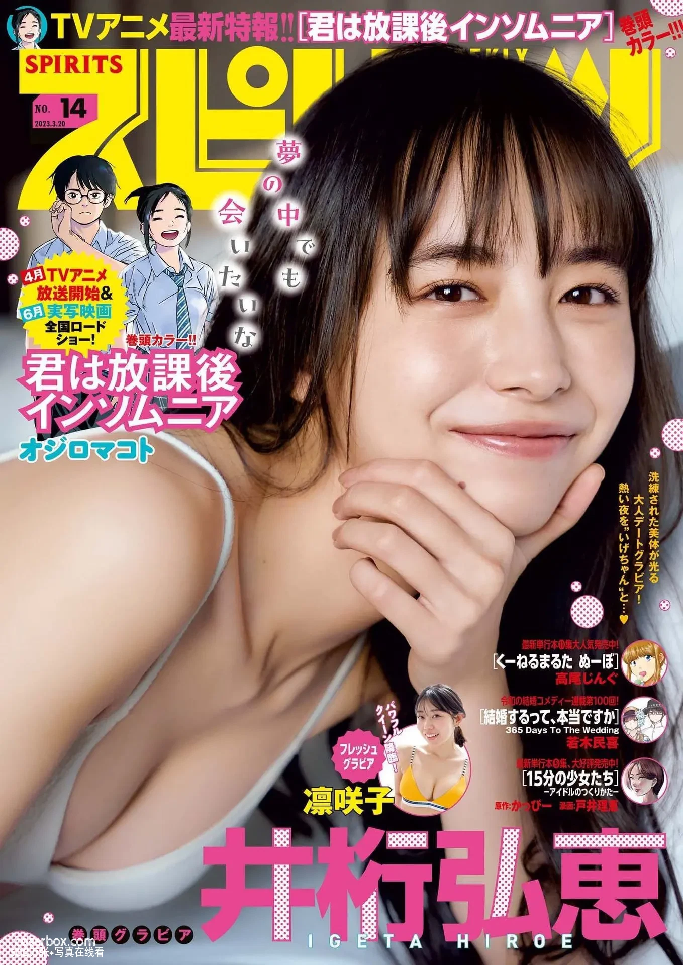 Weekly Big Comic Spirits 2023.11.19 No.14 井桁弘惠 - 在线看可下载原图