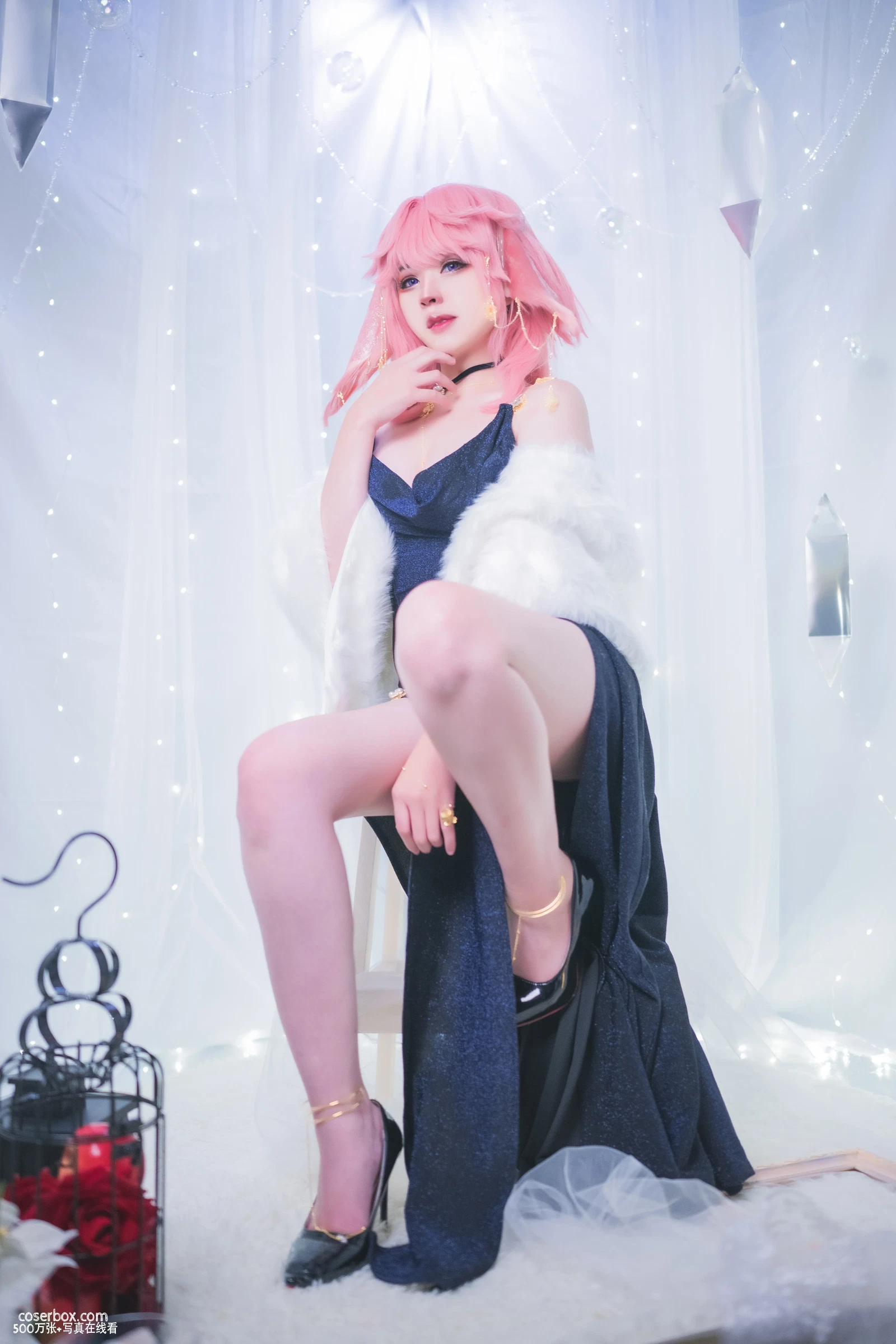 Hatori Sama 2023.11.28 Yae Miko Cocktail Dress 八重神子鸡尾酒裙 - 在线看可下载原图