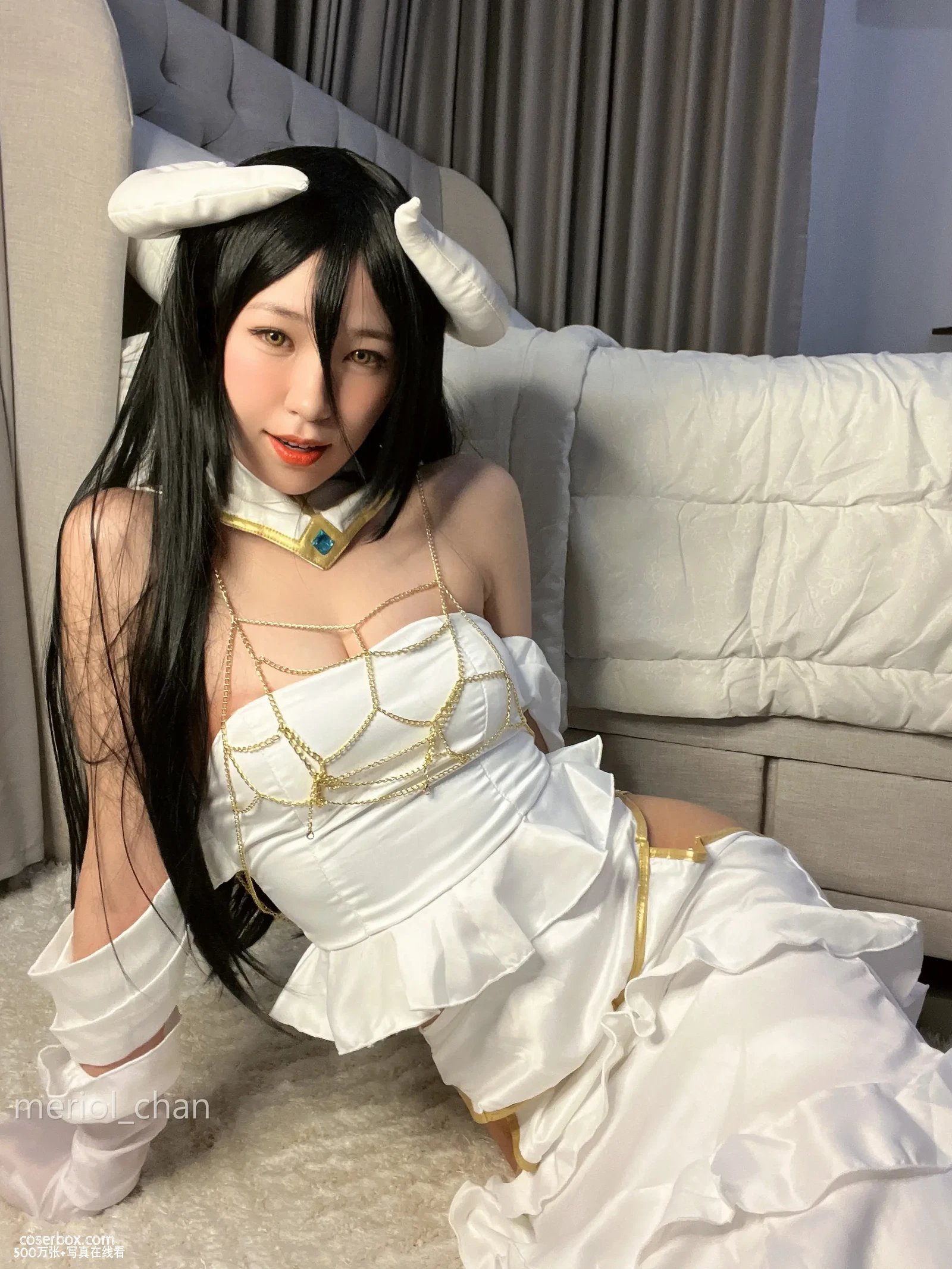 Meriol Chan 2023.12.05 Albedo Cosplay  Overlord 雅儿贝德 - 在线看可下载原图