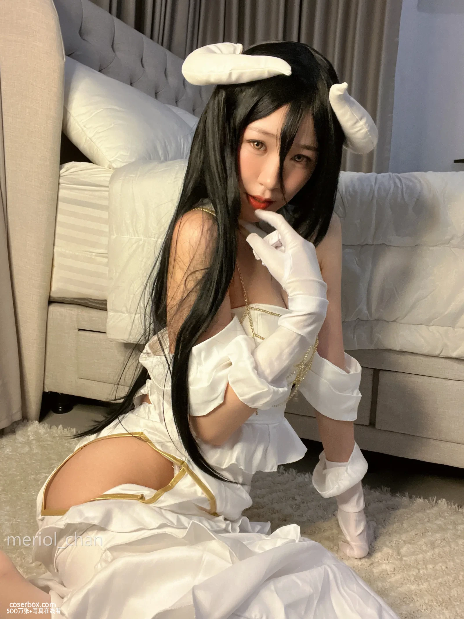 Meriol Chan 2023.12.05 Albedo Cosplay  Overlord 雅儿贝德 - 在线看可下载原图