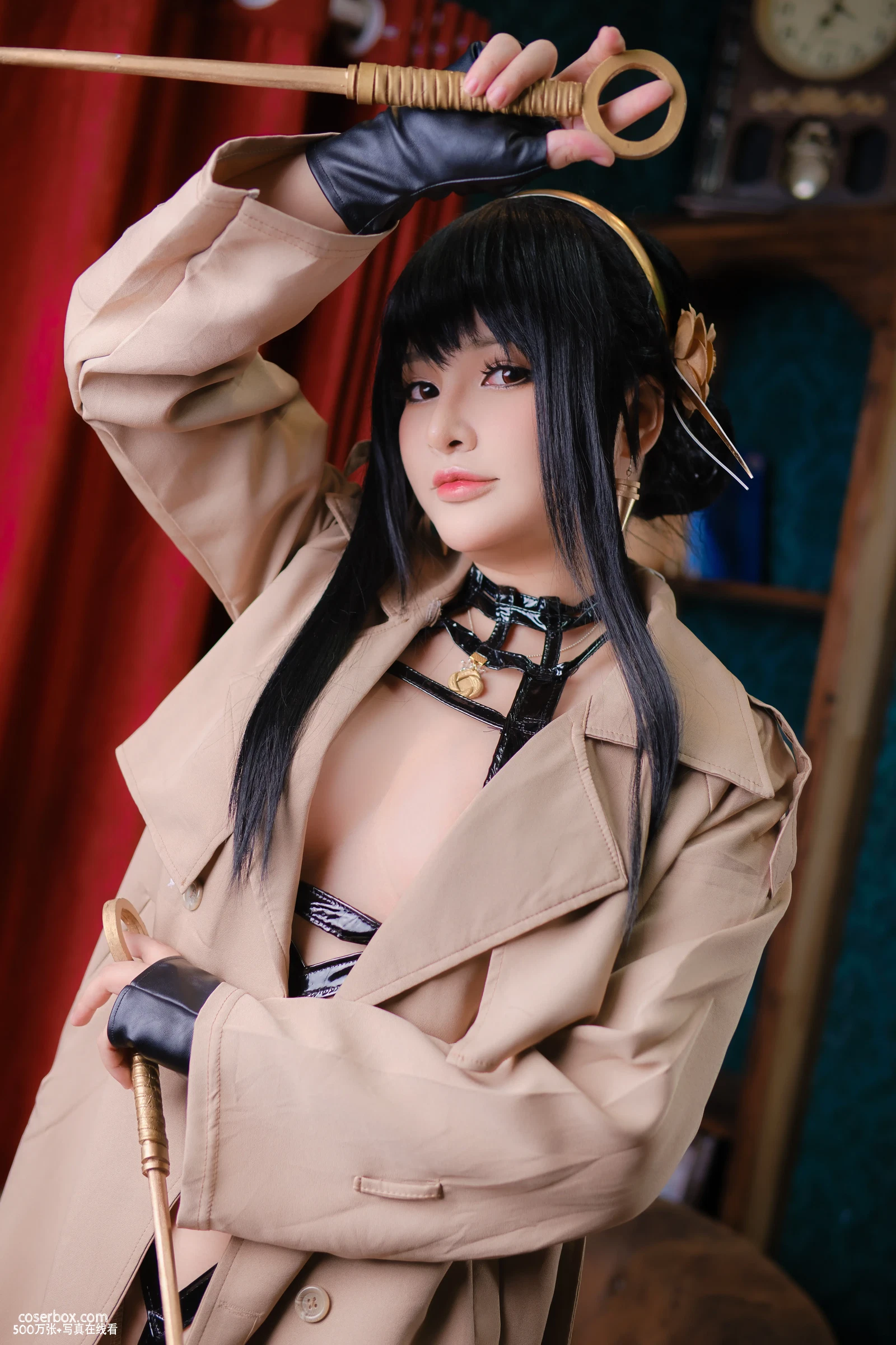 MiMi Chan 2023.12.19 Yor Forger Lingerie  约尔·福杰内衣 - 在线看可下载原图
