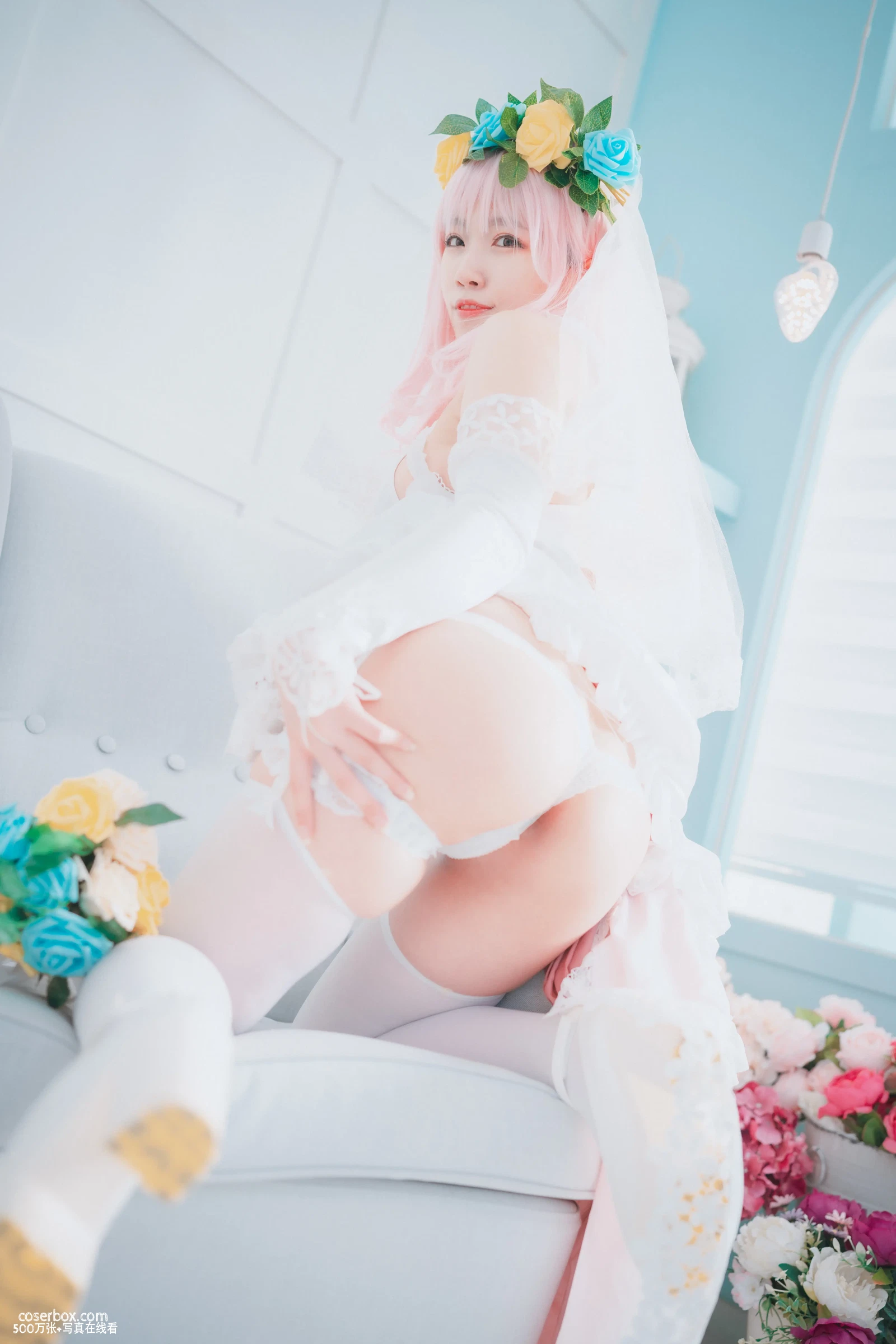 Myaron 2023.12.23 Super Sonico White Wedding 超级索尼子 - 在线看可下载原图