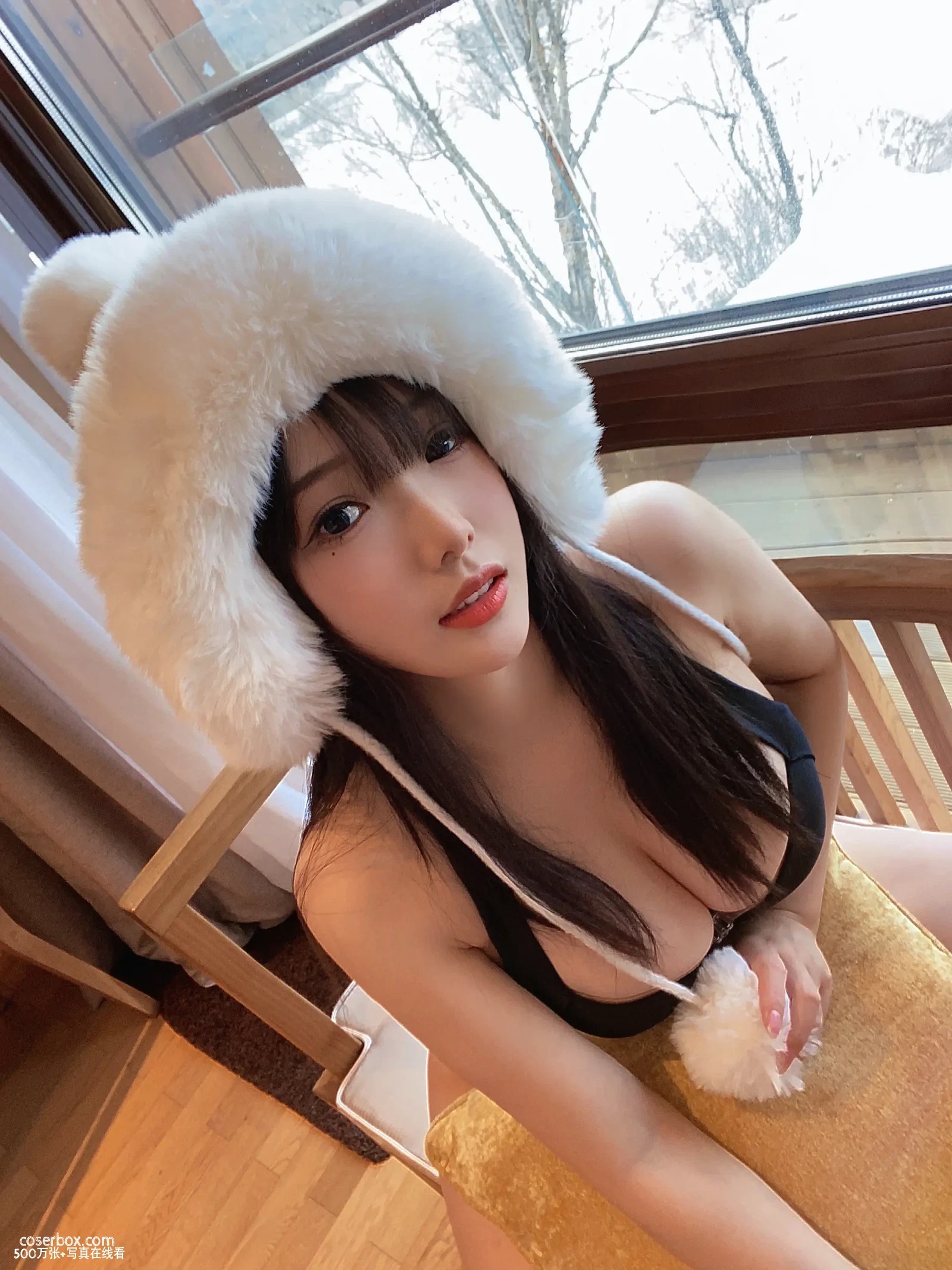 立花花 2023.12.30 舰长图 长白山泳装 - 在线看可下载原图