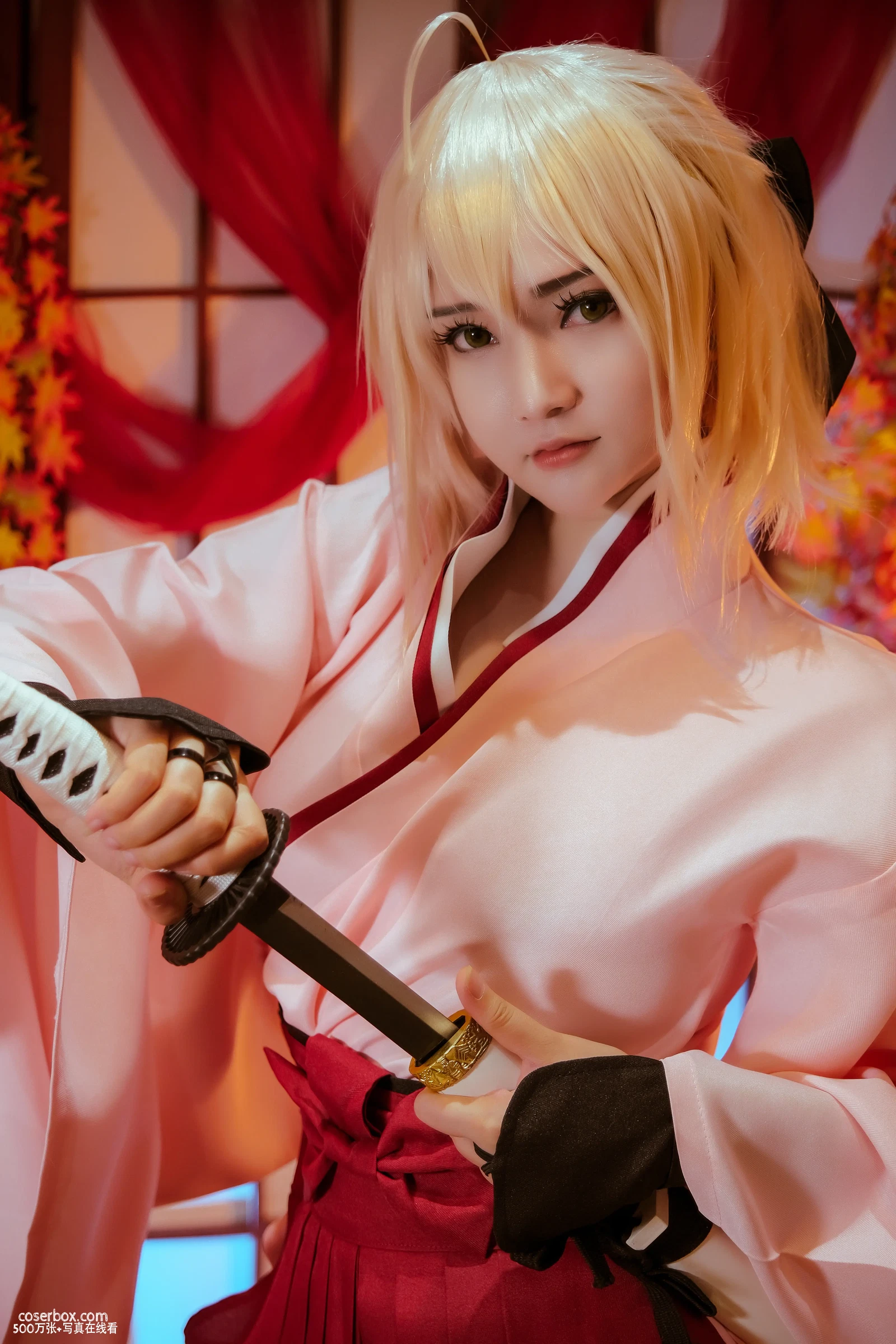 Potato Godzilla 2024.01.19 Okita Souji Sakura Saber - 在线看可下载原图