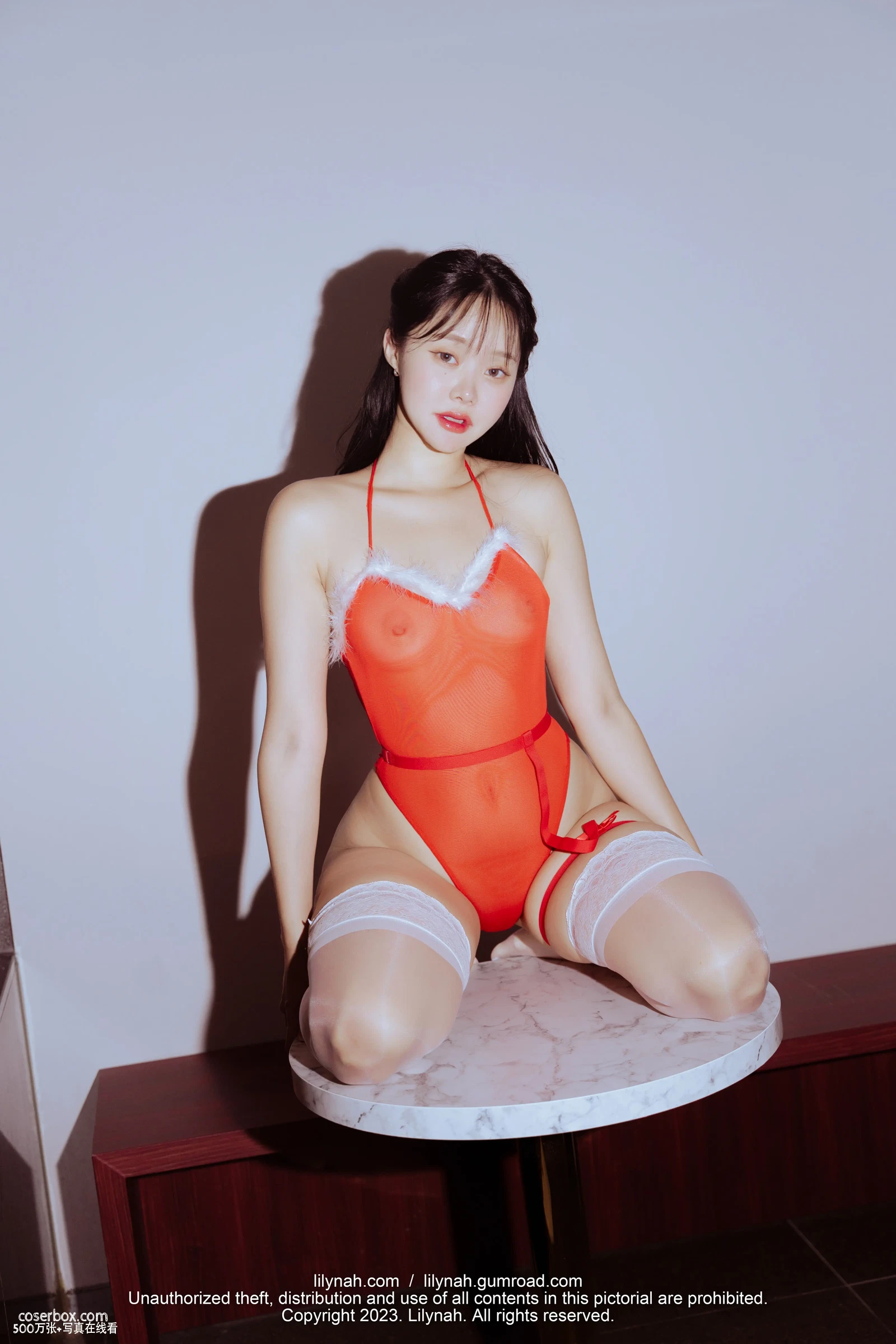 Inah Lw 2024.01.27 Santa girl 圣诞女孩 - 在线看可下载原图