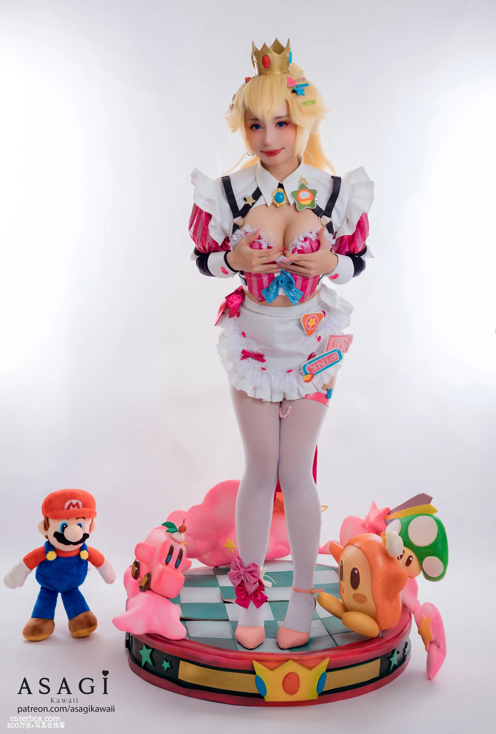 Asagi Kawaii 2024.01.29 Princess Peach 马里奥的浪漫 - 在线看可下载原图