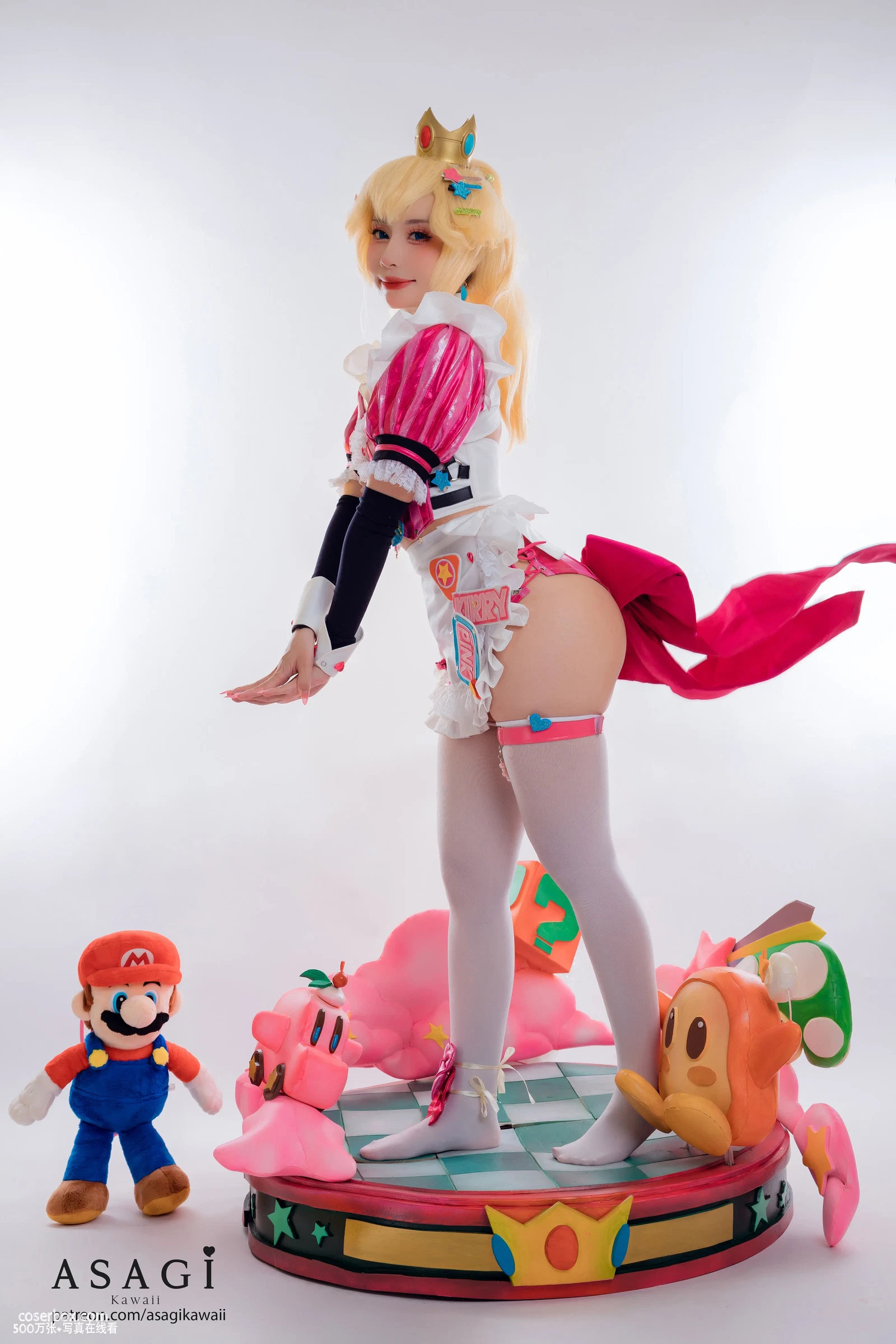 Asagi Kawaii 2024.01.29 Princess Peach 马里奥的浪漫 - 在线看可下载原图