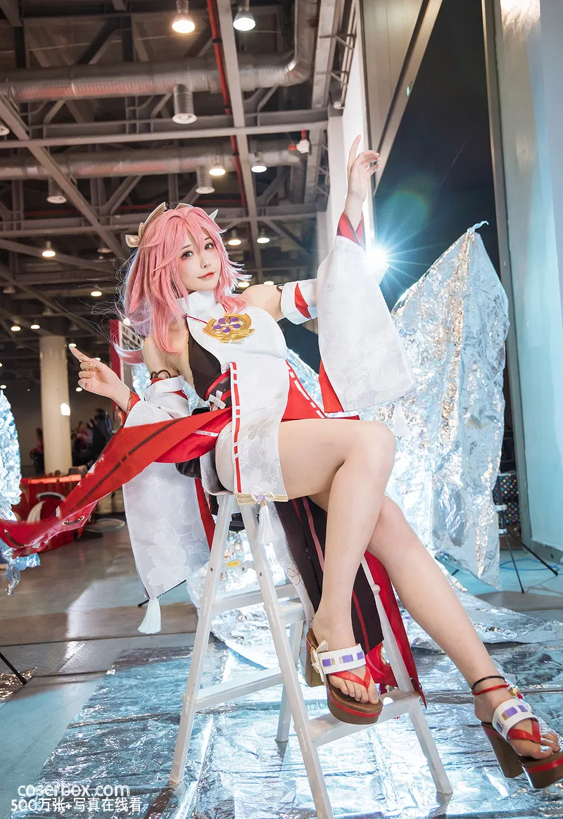 糖果果candy 2024.01.30 杭州AD01漫展场照 八重神子