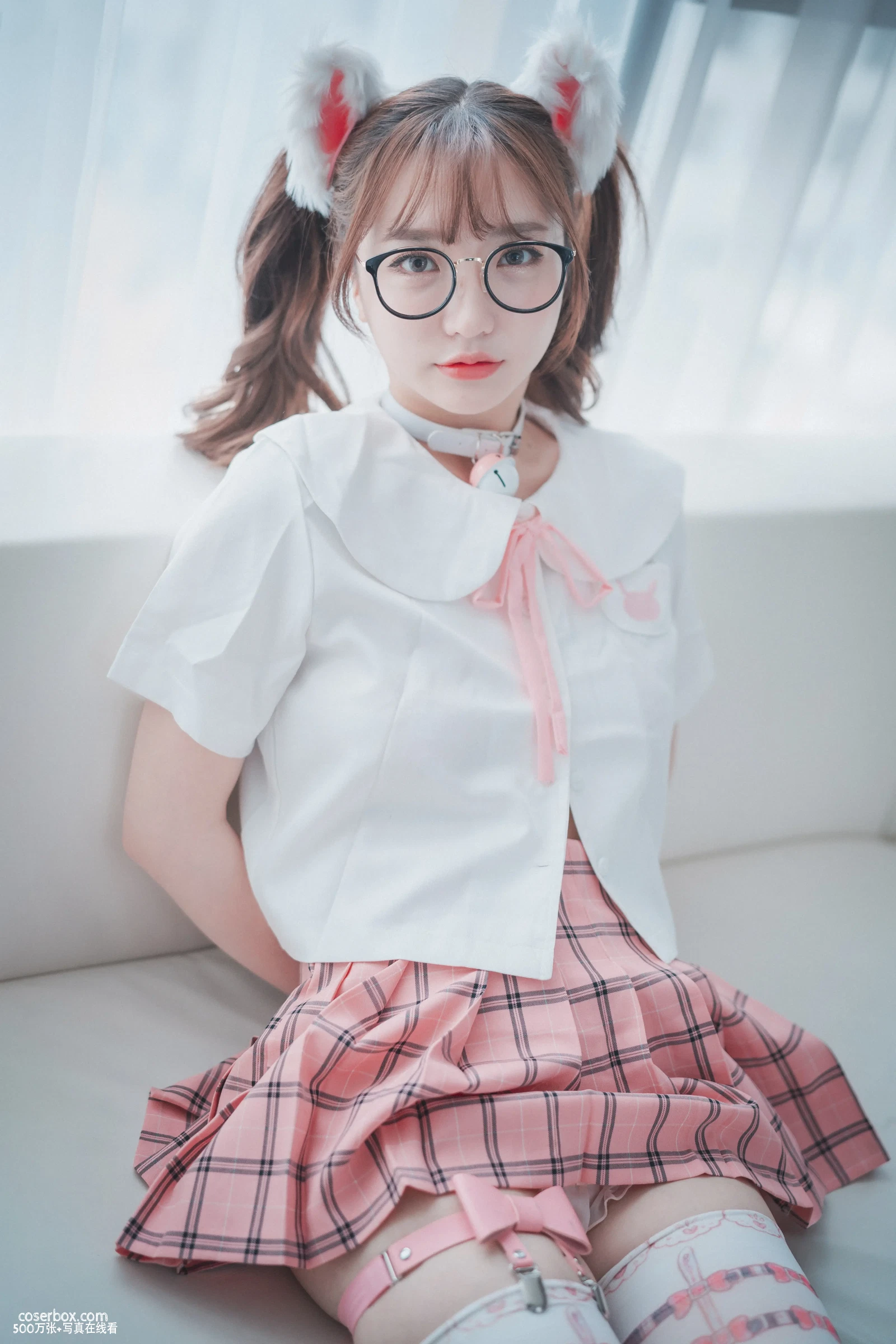 孙乐乐 손예은(孫樂樂) NO.004 [DJAWA] Cute Pink - Son Ye-Eun (손예은) - 在线看可下载原图