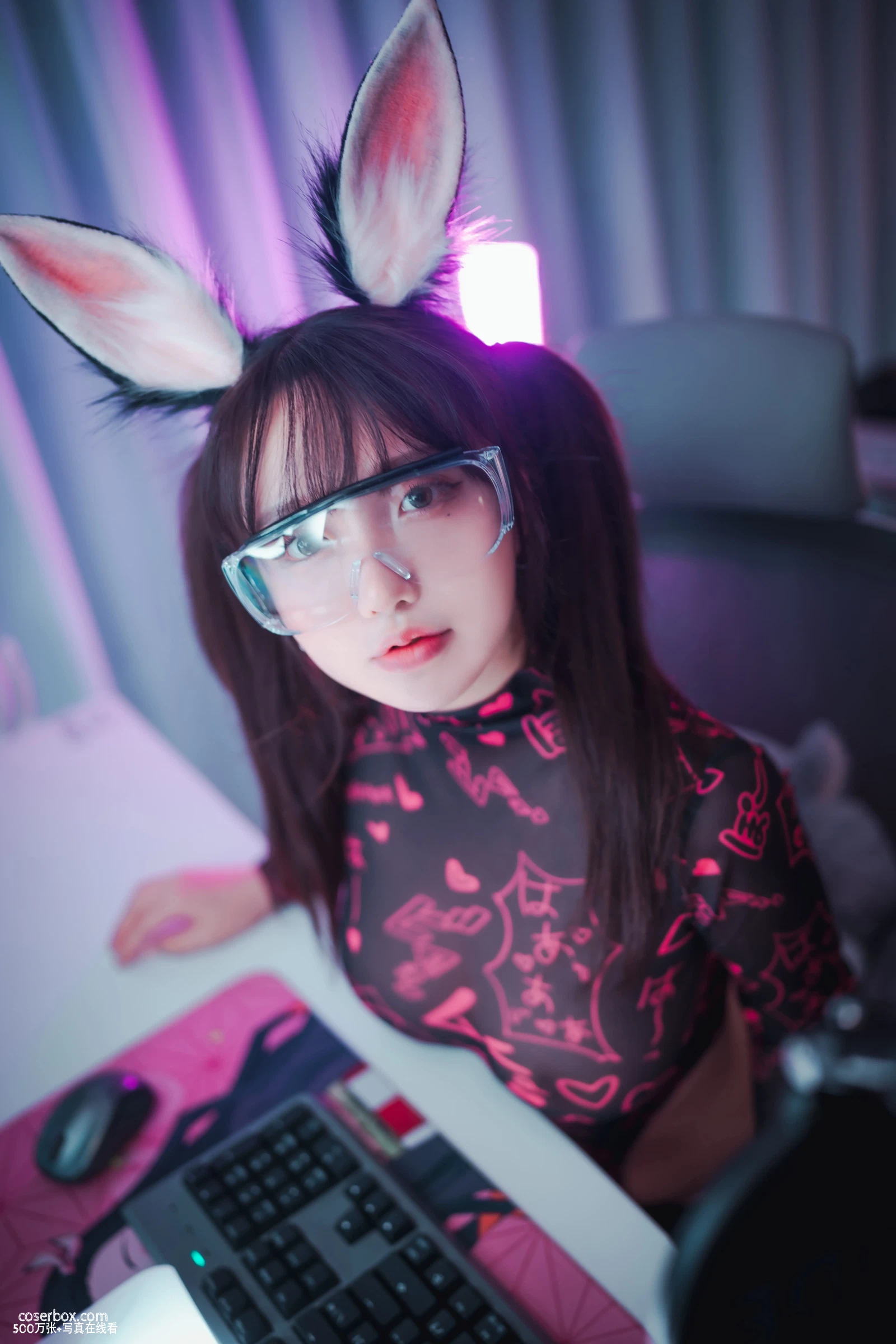 孙乐乐 손예은(孫樂樂) NO.067 Retro Gaming Girl - 在线看可下载原图