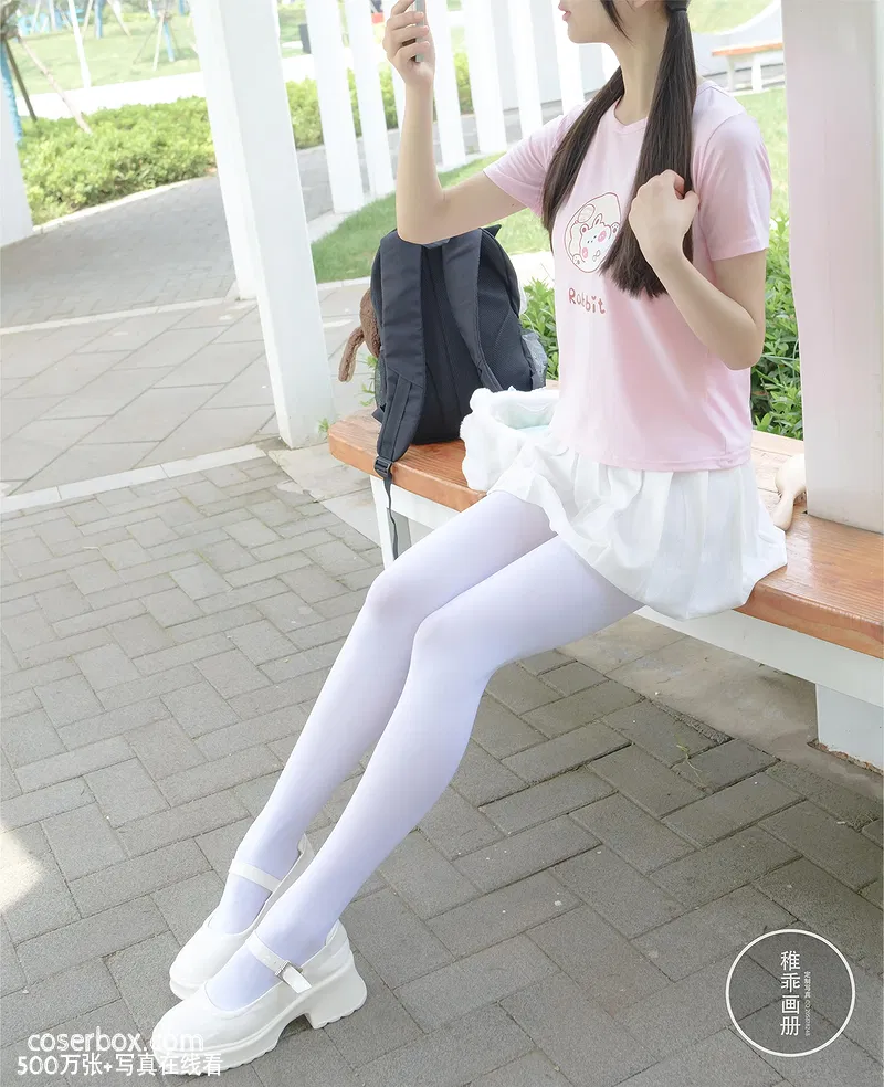 稚乖画册 2024.02.02 晴空08 夜夜 户外80d白丝