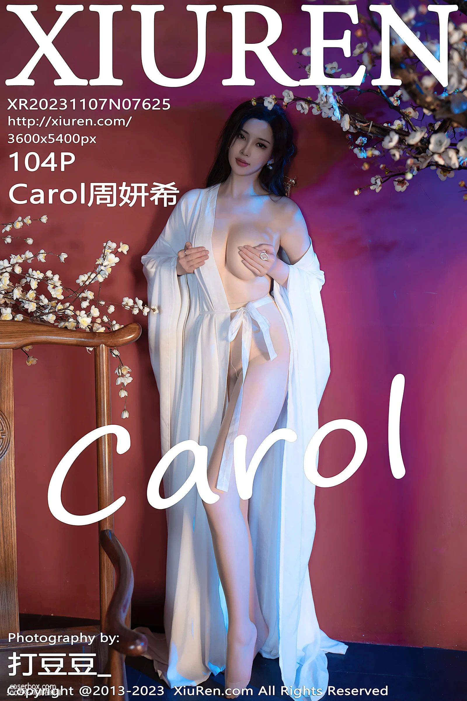 [Xiuren秀人网]2023.11.07 NO.7625 Carol周妍希[104+1P／919MB] - 在线看可下载原图