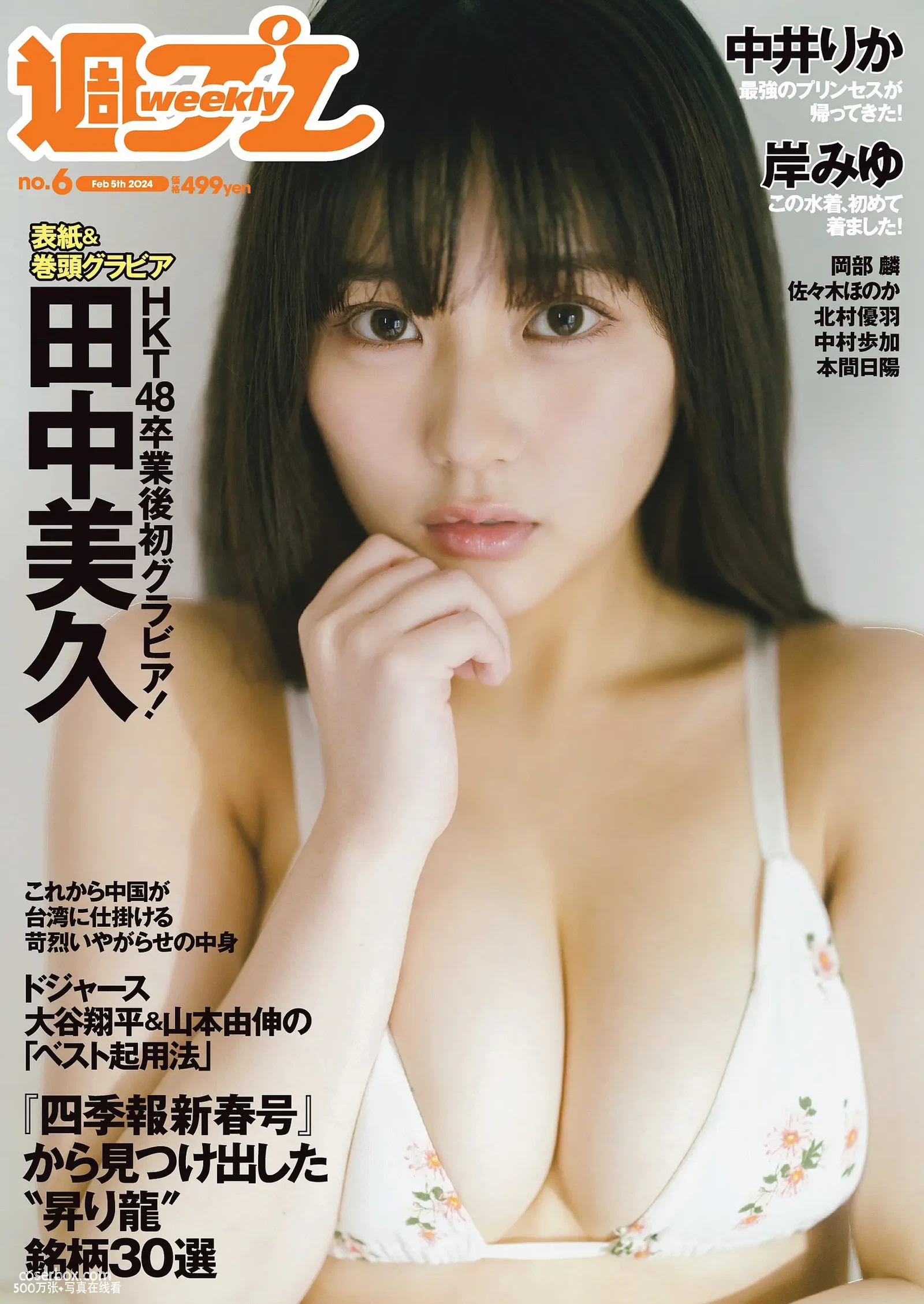 Weekly Playboy 2024.03.24 田中美久 岸みゆ 佐々木ほ - 在线看可下载原图