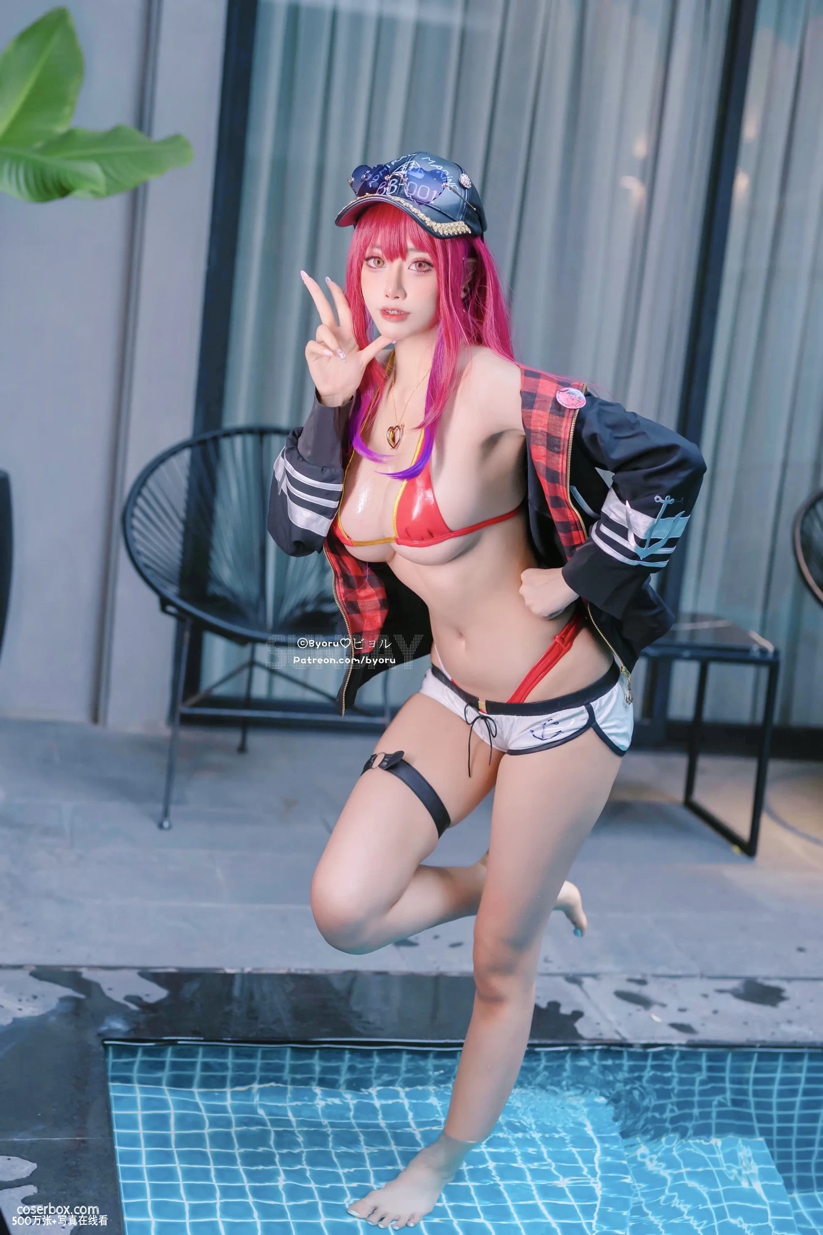 Byoru 2024.04.15 Houshou Marine Bikini Hololive 47P1V - 在线看可下载原图