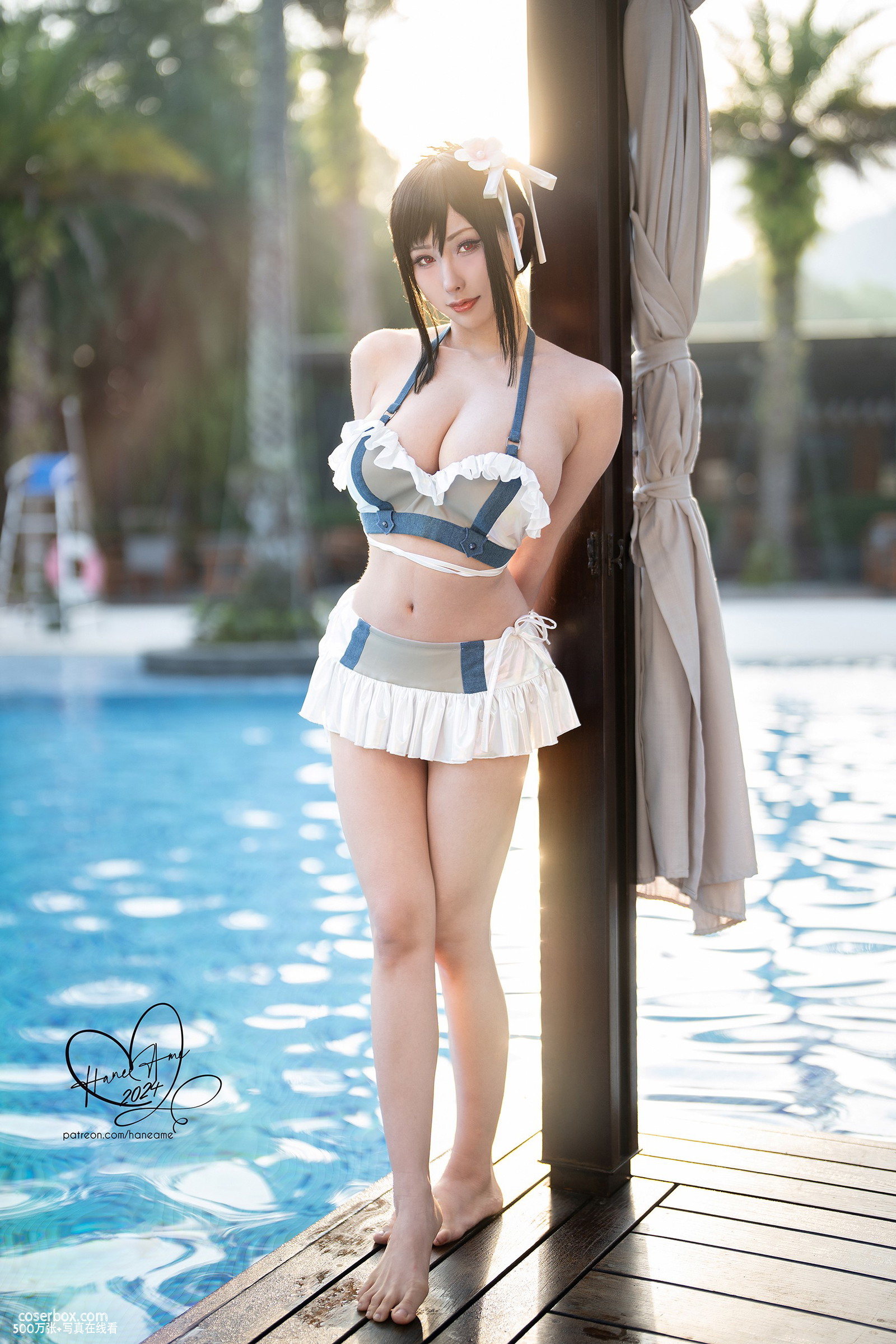 雨波_HaneAme NO.410 Tifa swimsuit[44P - 在线看可下载原图