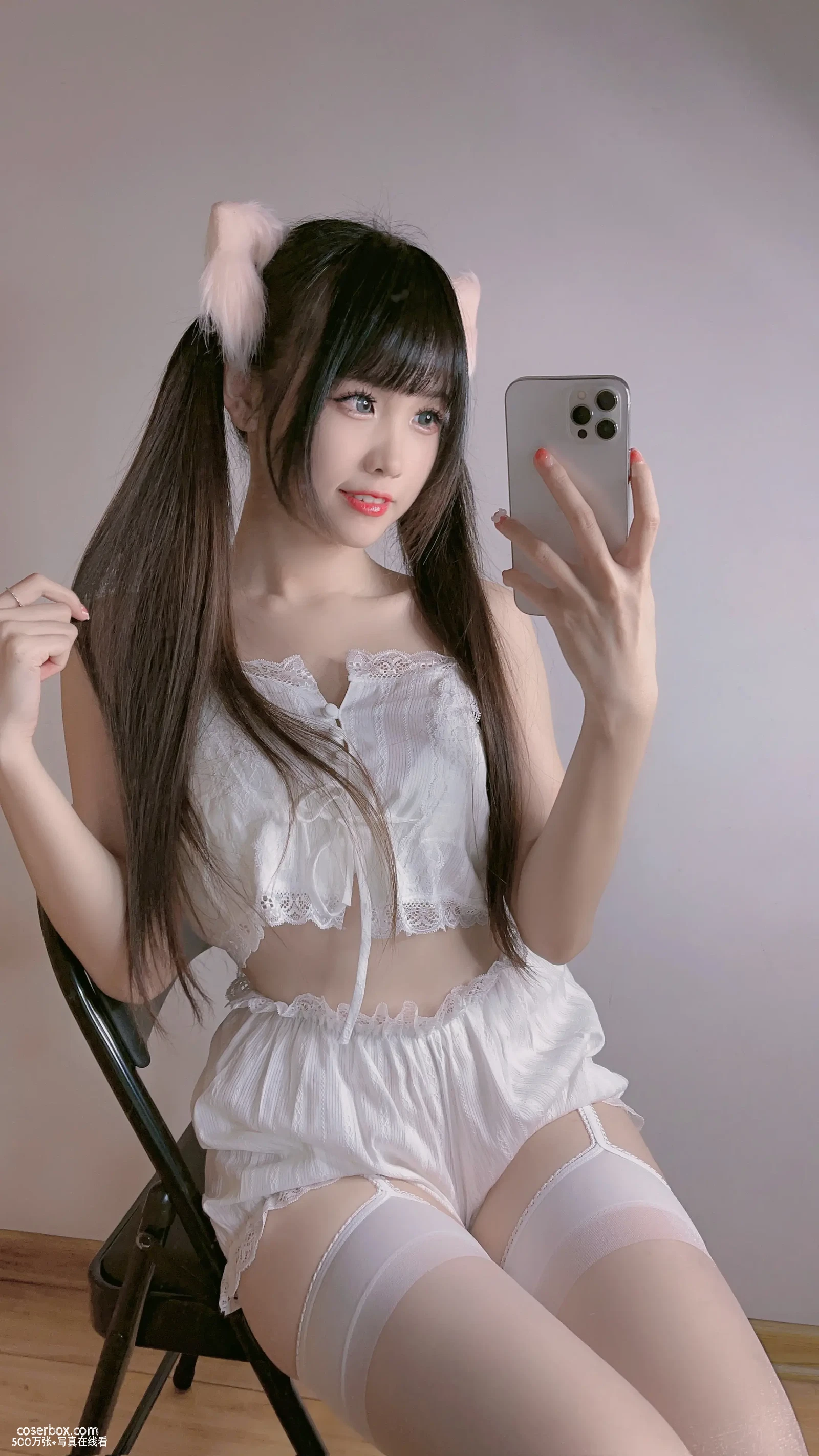 miko酱ww 2024.05.31 自拍系列mikoの白丝01 - 在线看可下载原图